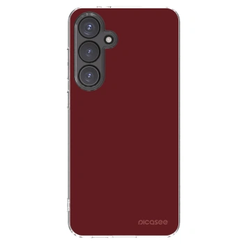 Picasee husă transparentă din silicon pentru Samsung Galaxy S24 FE S721B - Red Bliss