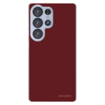 Picasee husă transparentă din silicon pentru Samsung Galaxy S25 Ultra 5G - Red Bliss