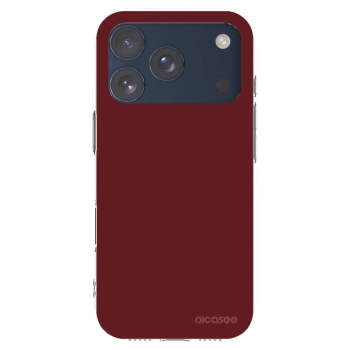 Picasee husă transparentă din silicon pentru Apple iPhone 17 Pro - Red Bliss