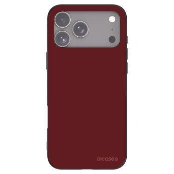 Picasee husă neagră din silicon pentru Apple iPhone 17 Pro Max - Red Bliss