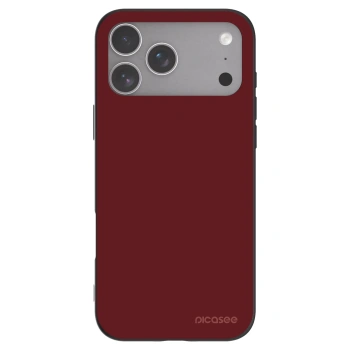 Picasee husă neagră din silicon pentru Apple iPhone 18 Pro Max - Red Bliss