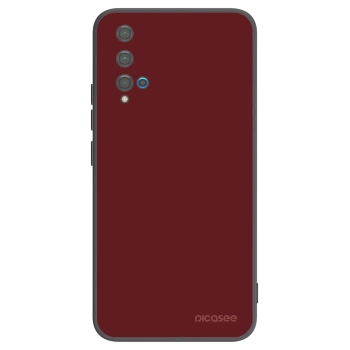Picasee husă neagră din silicon pentru Huawei Nova 5T - Red Bliss