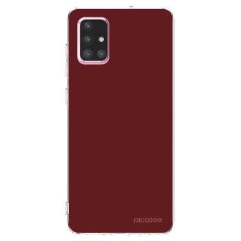 Picasee husă transparentă din silicon pentru Samsung Galaxy A71 A715F - Red Bliss