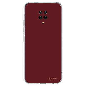 Picasee husă transparentă din silicon pentru Xiaomi Redmi Note 9 Pro - Red Bliss