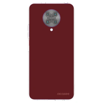 Picasee husă transparentă din silicon pentru Xiaomi Poco F2 Pro - Red Bliss