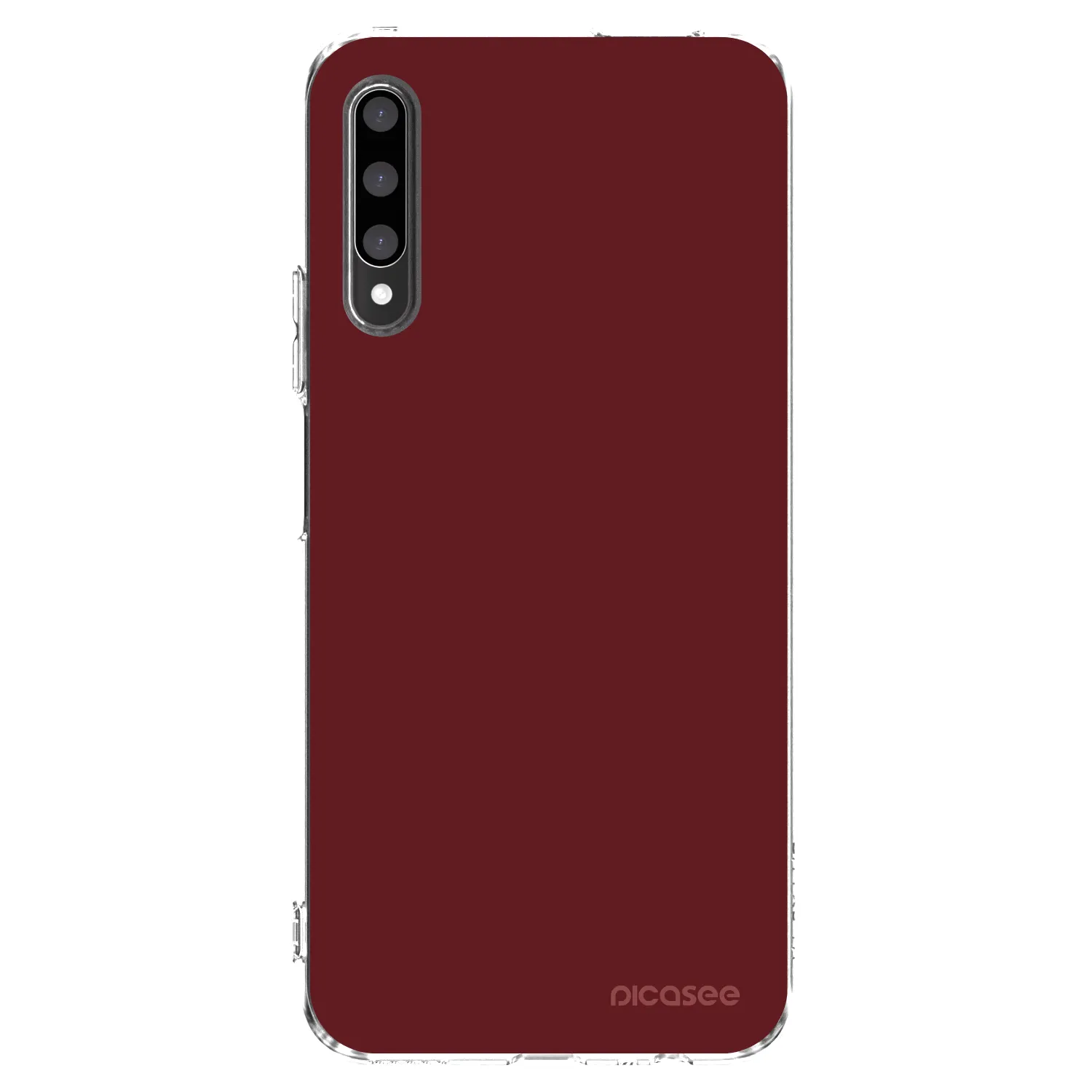 Picasee husă transparentă din silicon pentru Honor 9X Pro - Red Bliss
