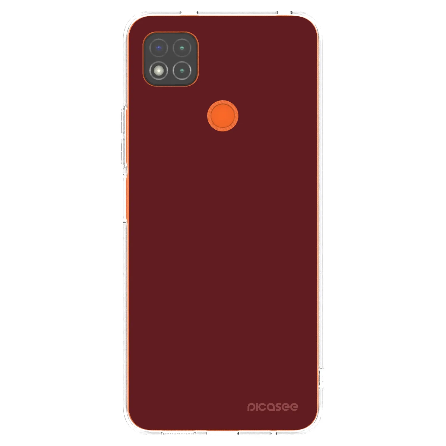 Picasee husă transparentă din silicon pentru Xiaomi Redmi 9C - Red Bliss