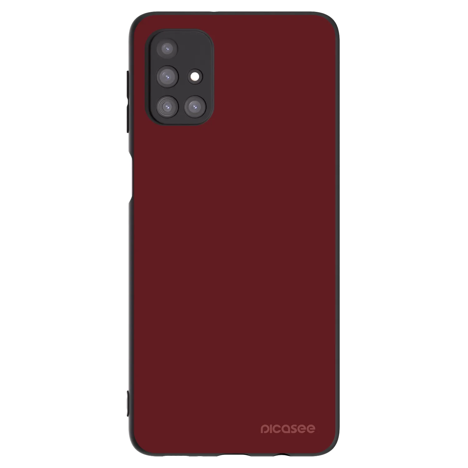 Picasee husă neagră din silicon pentru Samsung Galaxy M31s - Red Bliss