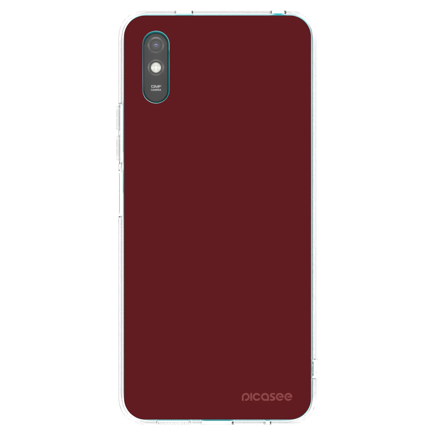 Picasee husă transparentă din silicon pentru Xiaomi Redmi 9A - Red Bliss