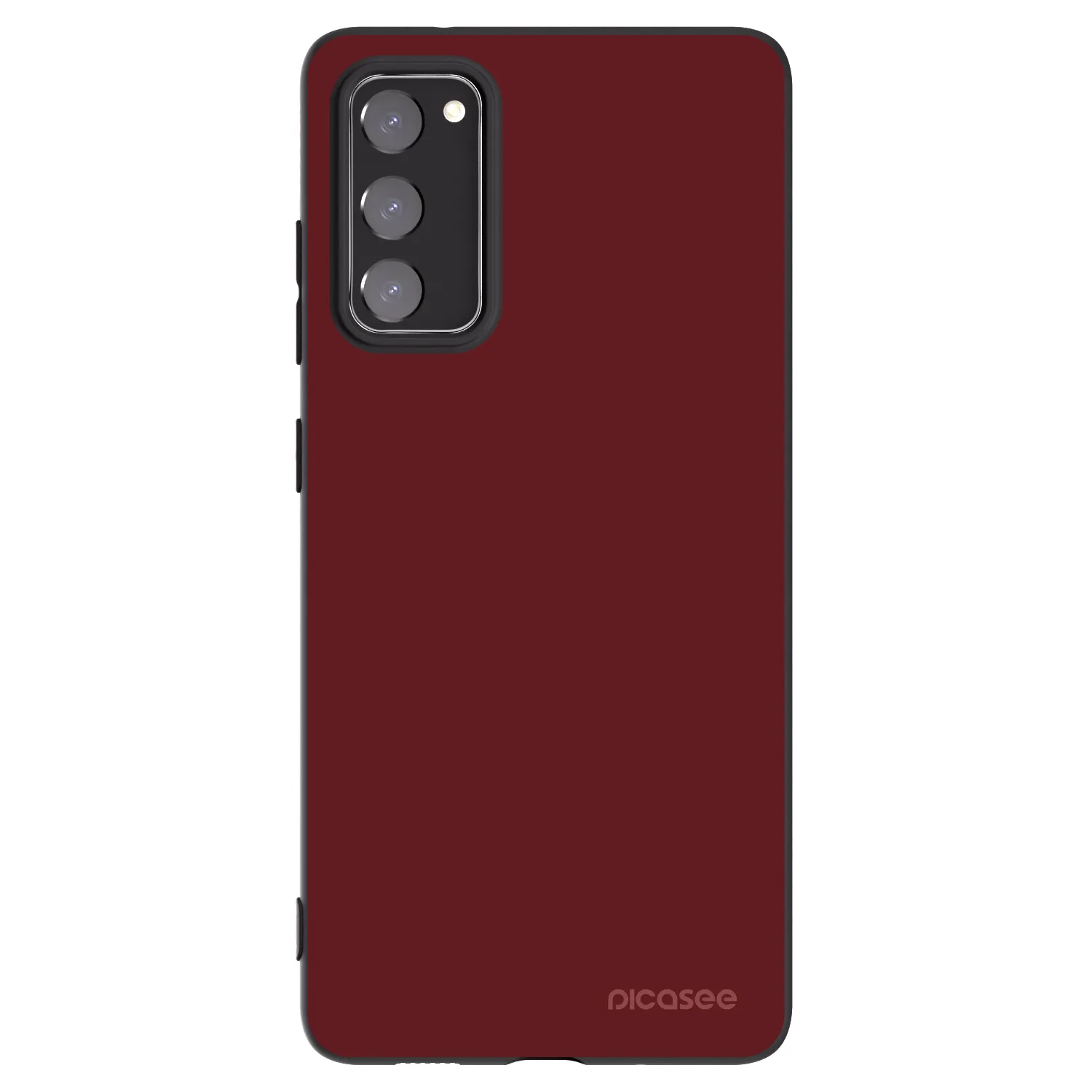 Picasee husă neagră din silicon pentru Samsung Galaxy S20 FE - Red Bliss