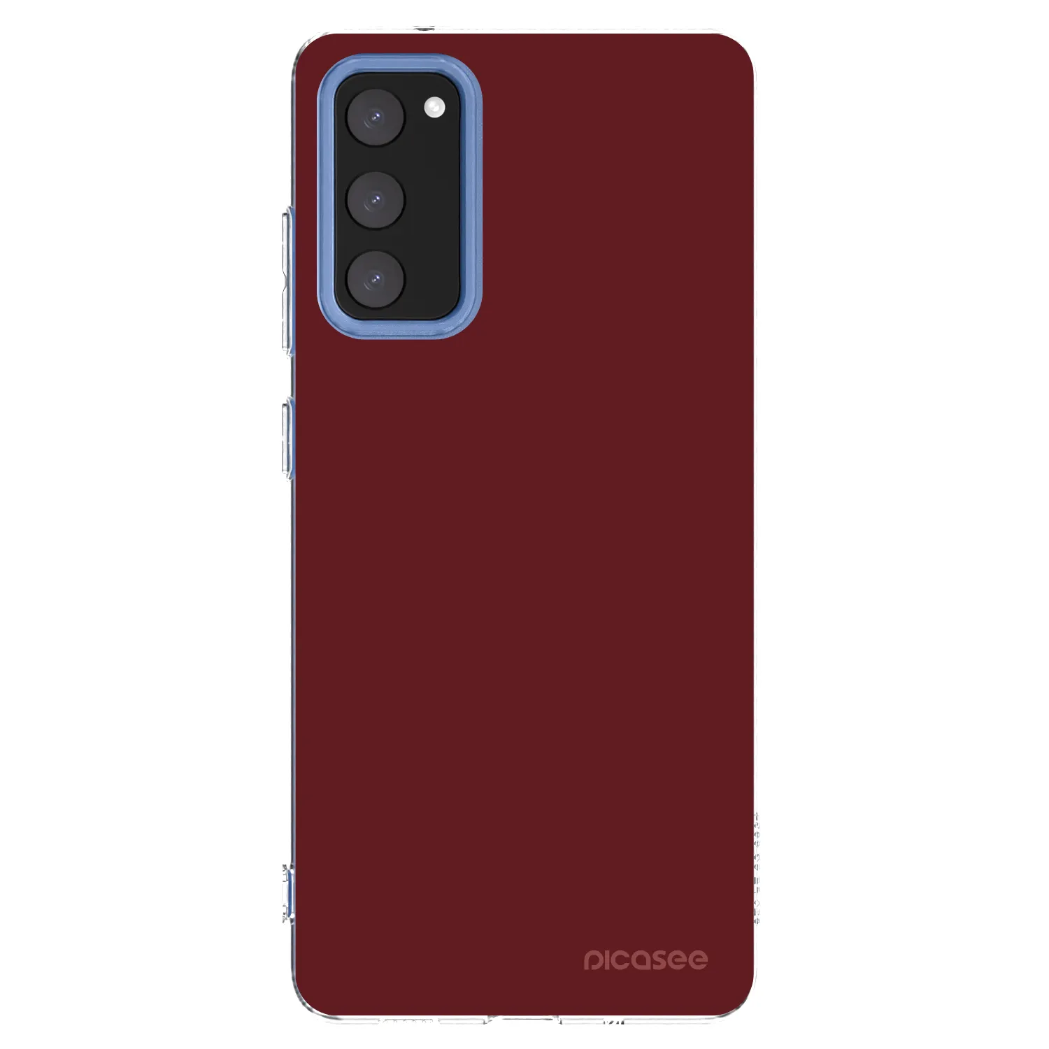 Picasee husă transparentă din silicon pentru Samsung Galaxy S20 FE - Red Bliss