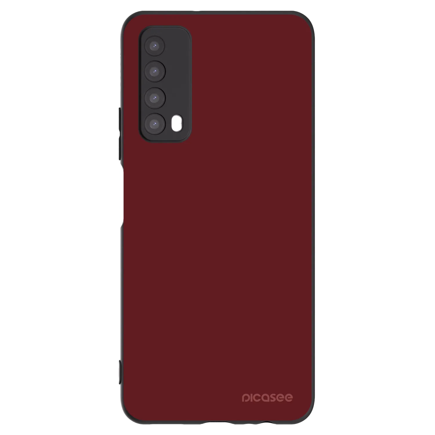 Picasee husă neagră din silicon pentru Huawei P Smart 2021 - Red Bliss