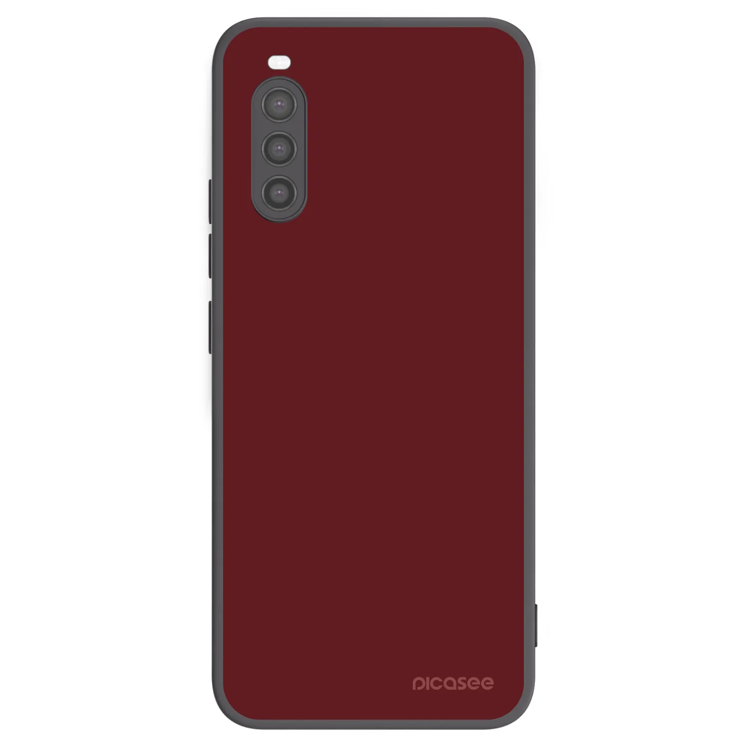 Picasee husă neagră din silicon pentru Sony Xperia 10 II - Red Bliss