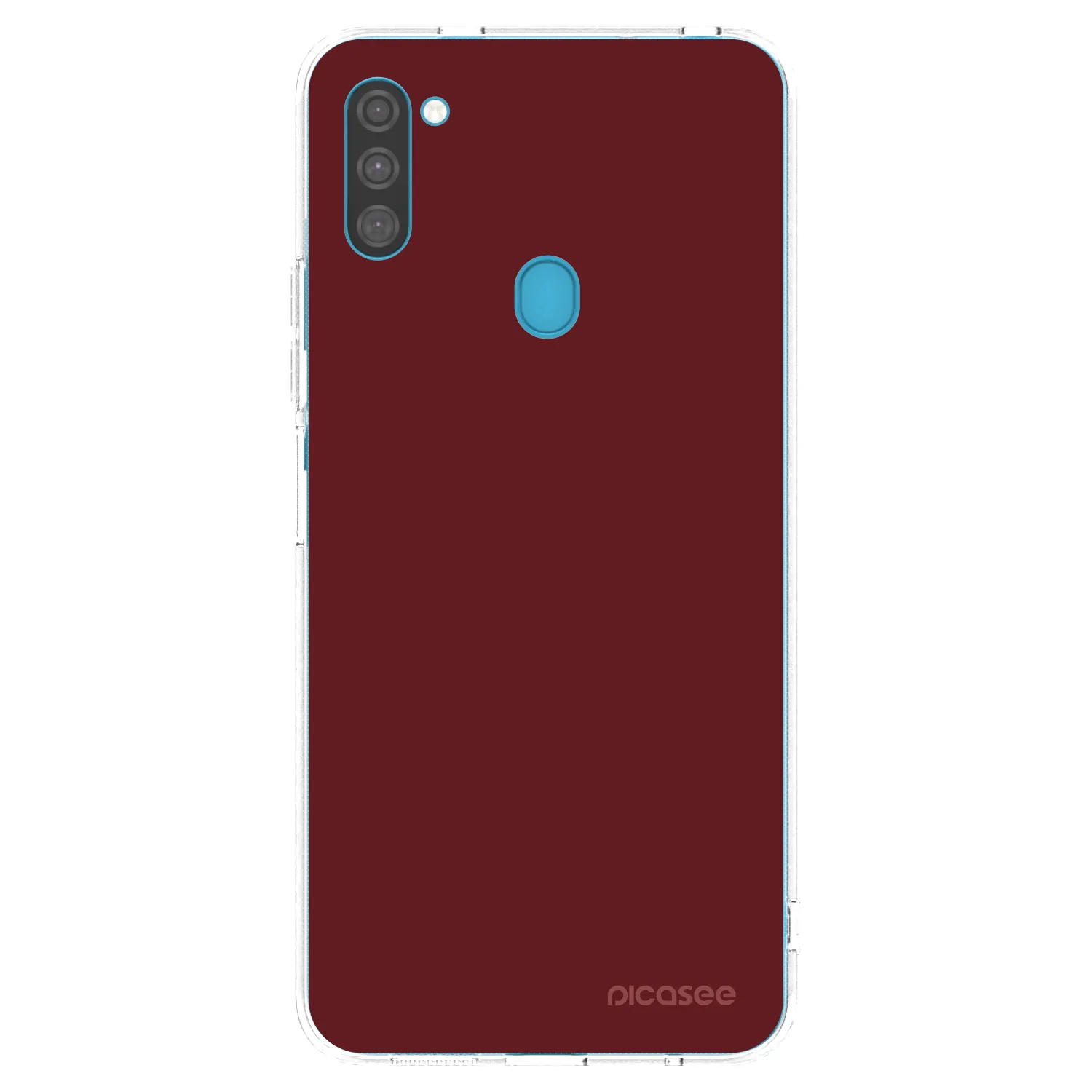 Picasee husă transparentă din silicon pentru Samsung Galaxy M11 - Red Bliss