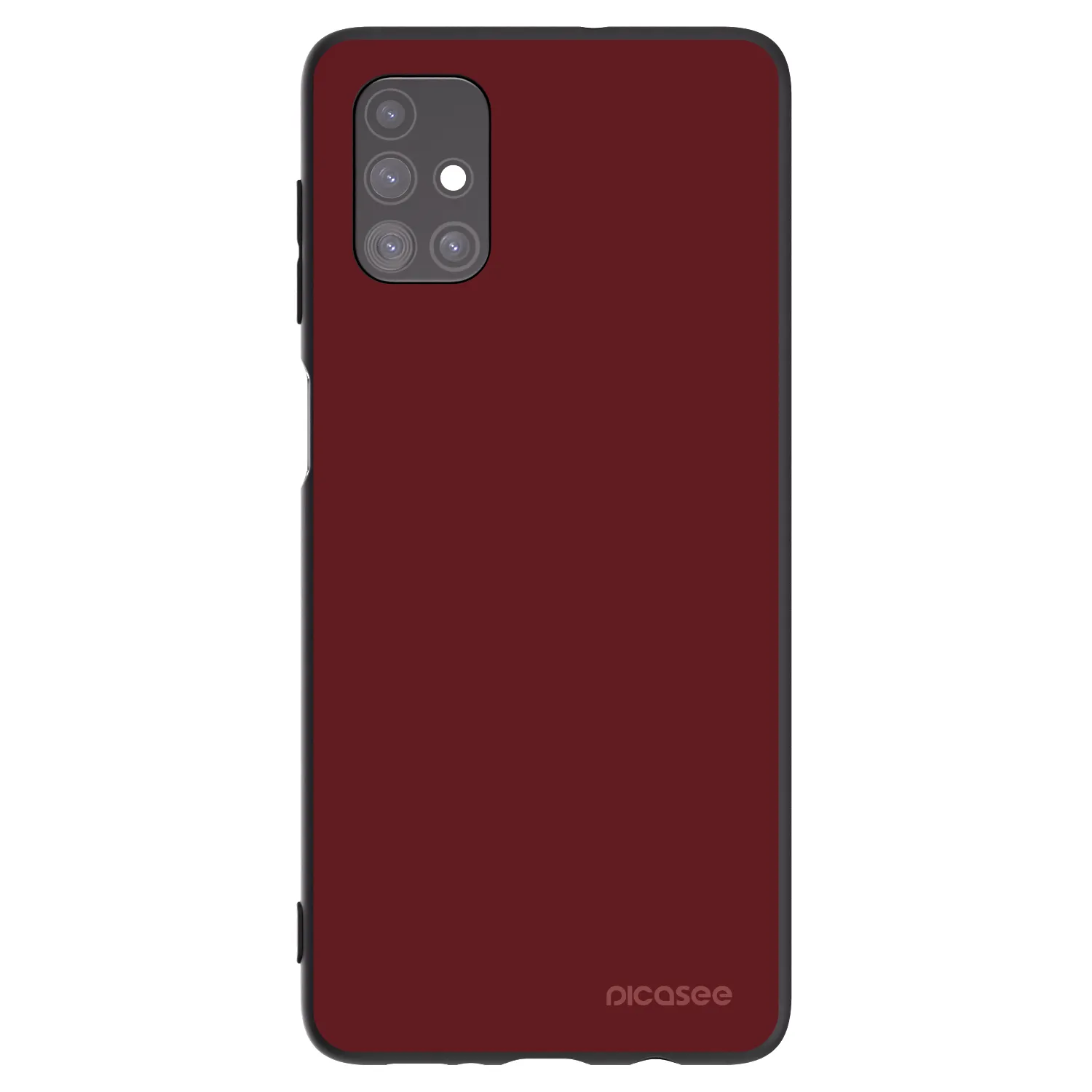 Picasee husă neagră din silicon pentru Samsung Galaxy M51 M515F - Red Bliss