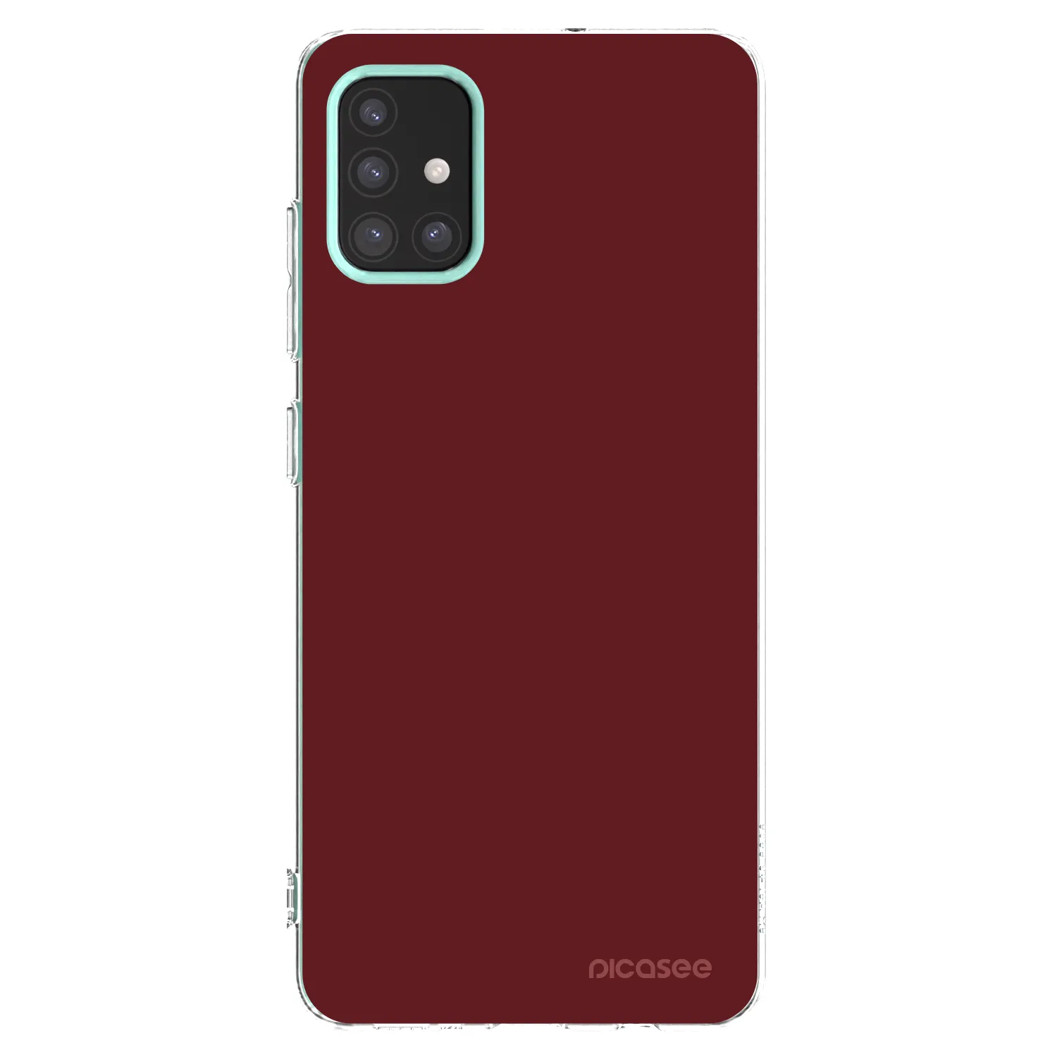 Picasee husă transparentă din silicon pentru Samsung Galaxy M31s - Red Bliss
