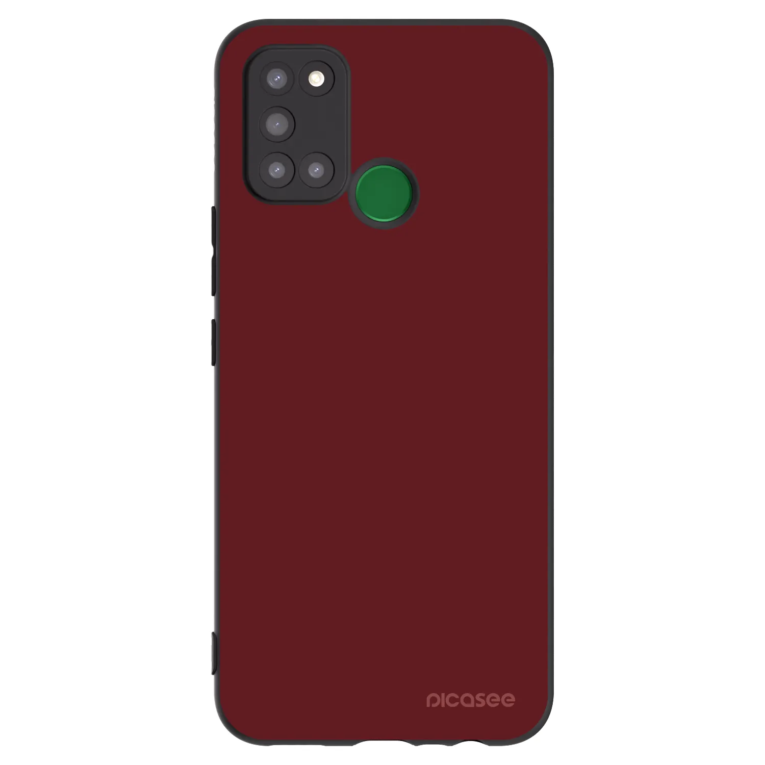 Picasee husă neagră din silicon pentru Realme 7i - Red Bliss
