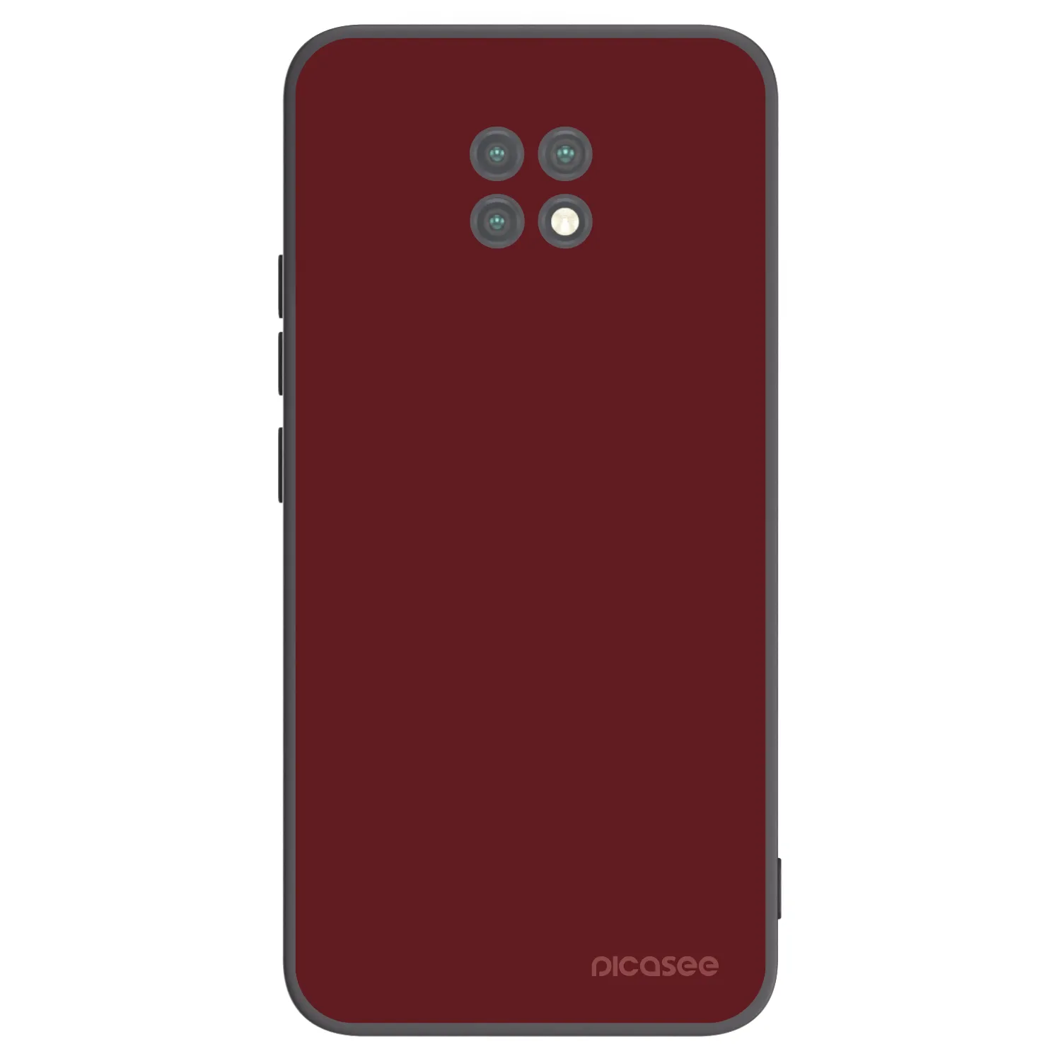 Picasee husă neagră din silicon pentru Xiaomi Redmi Note 9T - Red Bliss