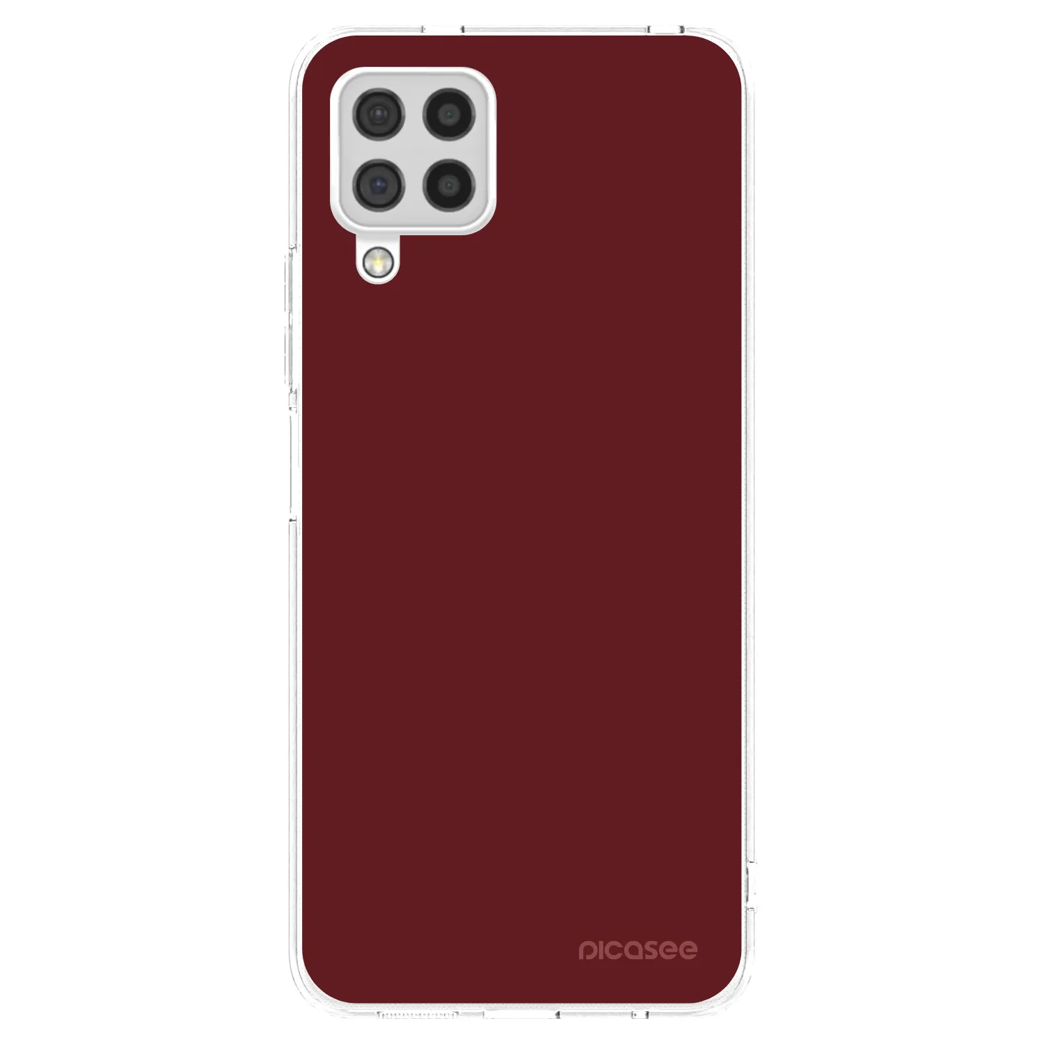 Picasee husă transparentă din silicon pentru Samsung Galaxy A22 A225F 4G - Red Bliss