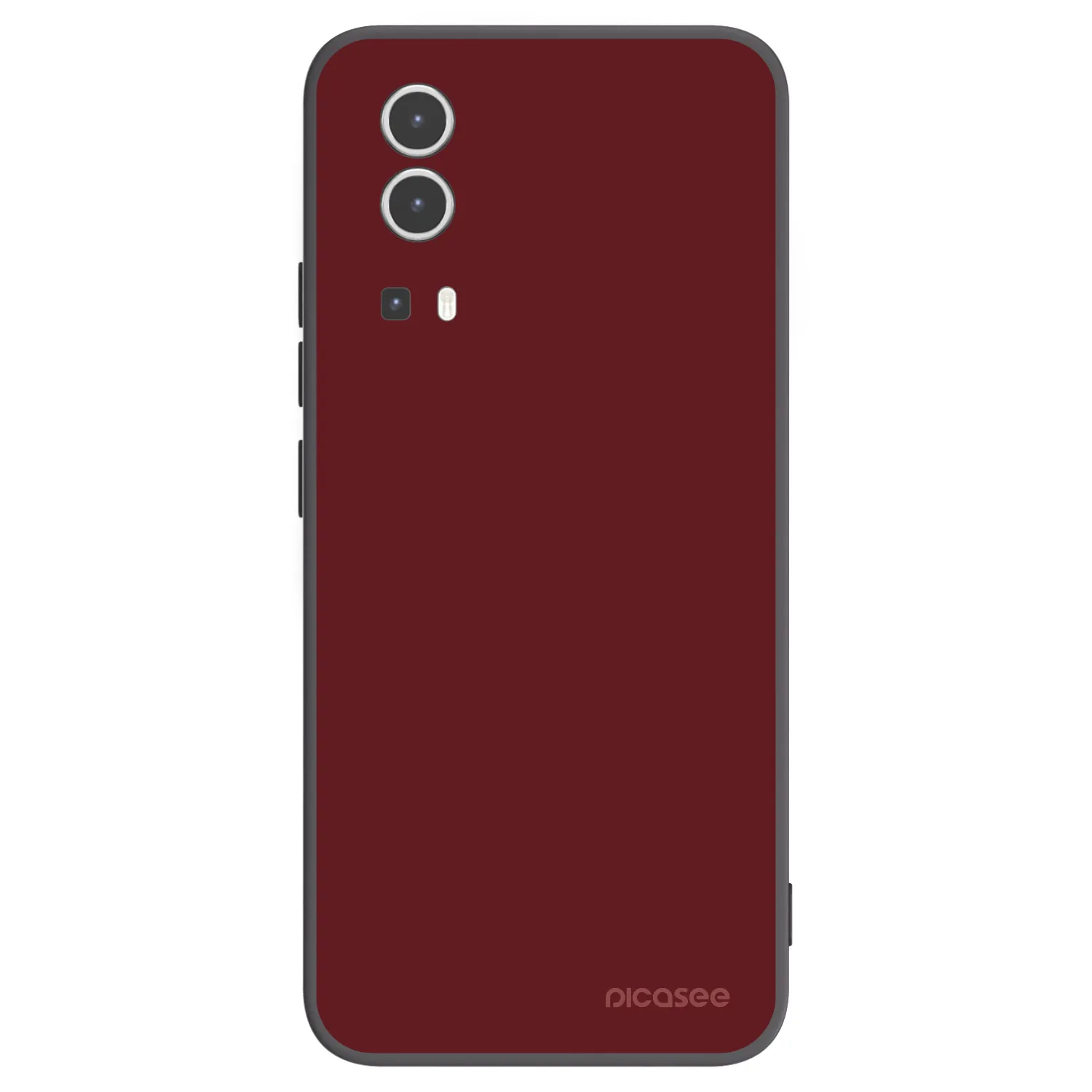 Picasee husă neagră din silicon pentru Vivo Y72 5G - Red Bliss