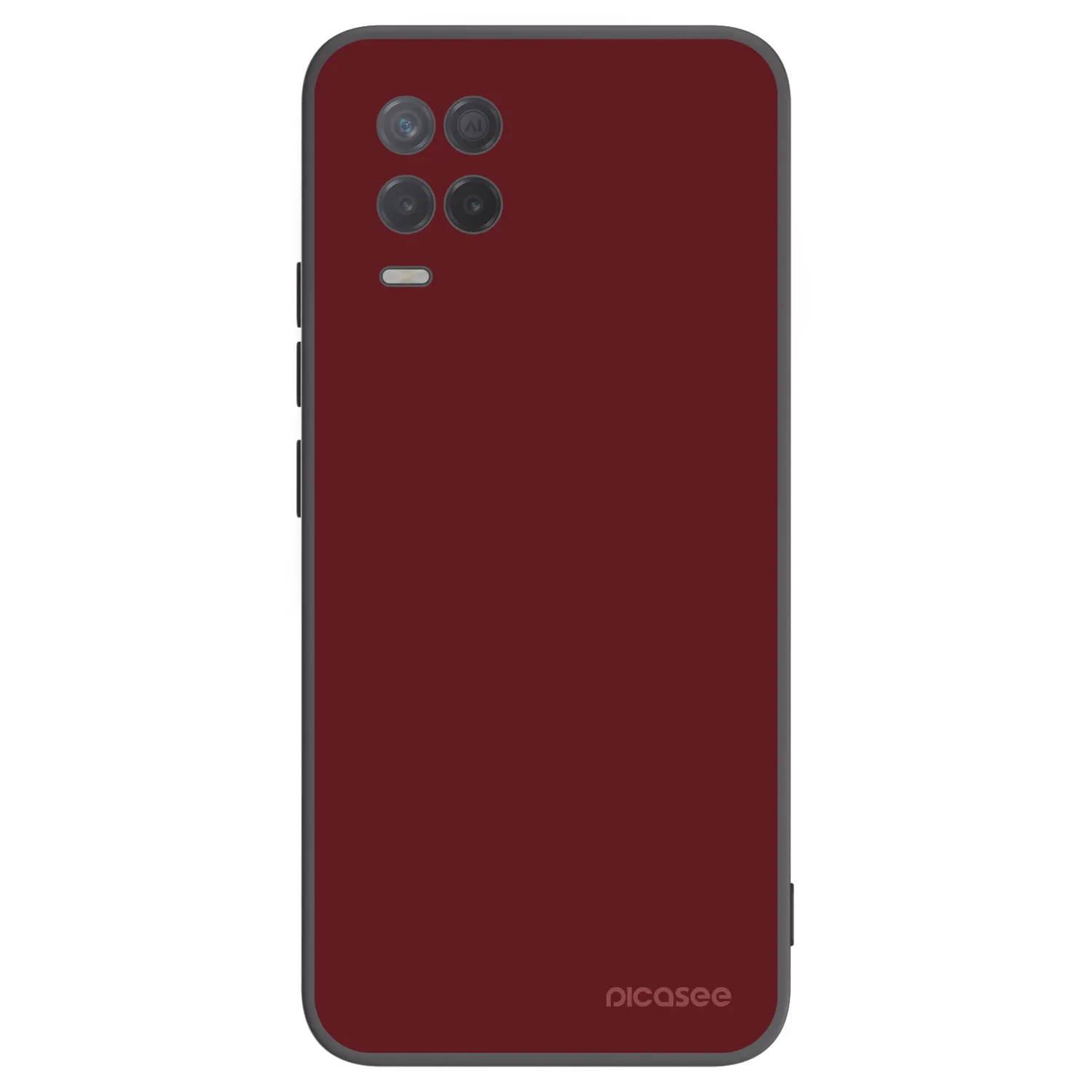 Picasee husă neagră din silicon pentru Realme 8 5G - Red Bliss