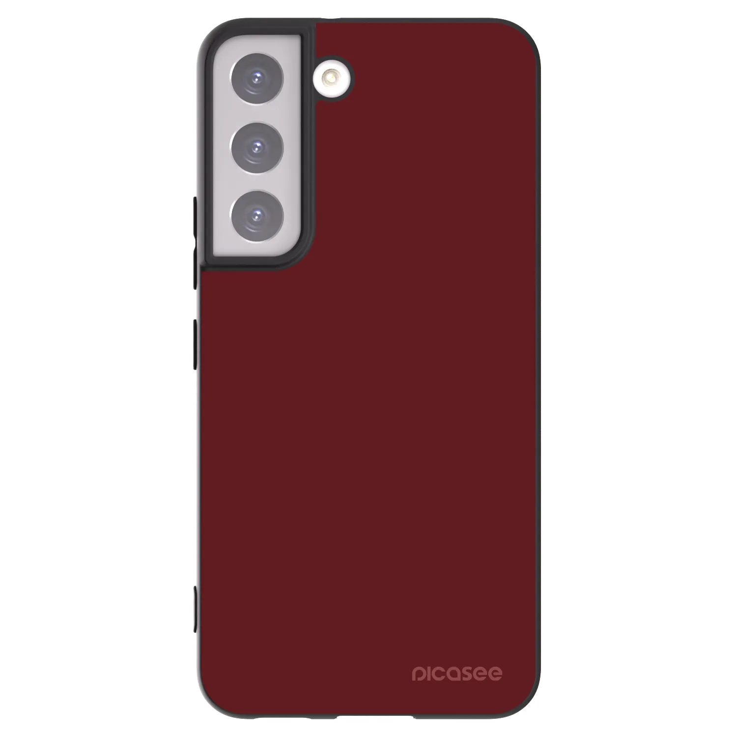 Picasee husă neagră din silicon pentru Samsung Galaxy S22 5G - Red Bliss