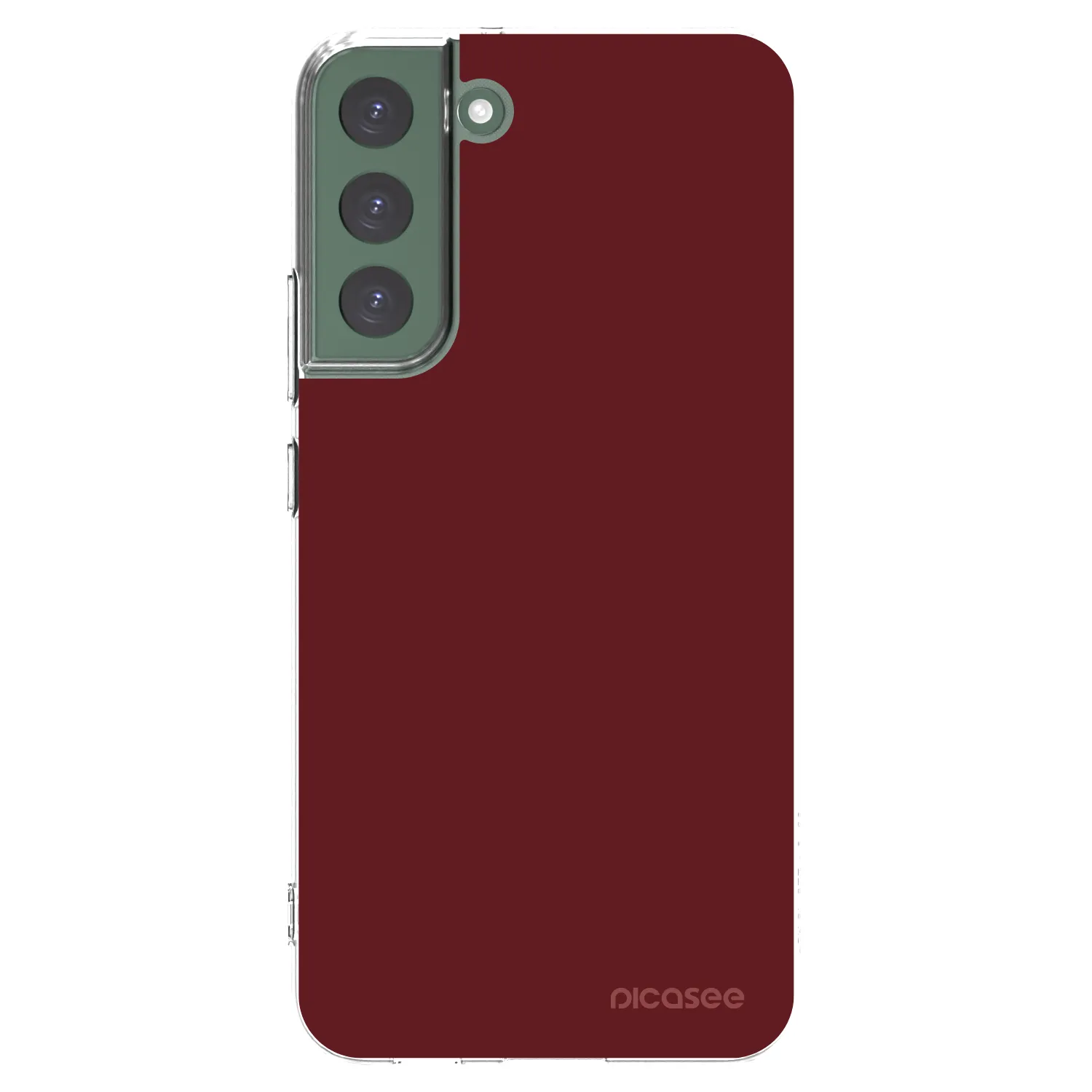 Picasee husă transparentă din silicon pentru Samsung Galaxy S22+ 5G - Red Bliss