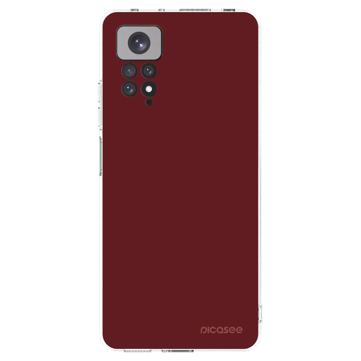 Picasee husă transparentă din silicon pentru Xiaomi Redmi Note 11S 4G - Red Bliss