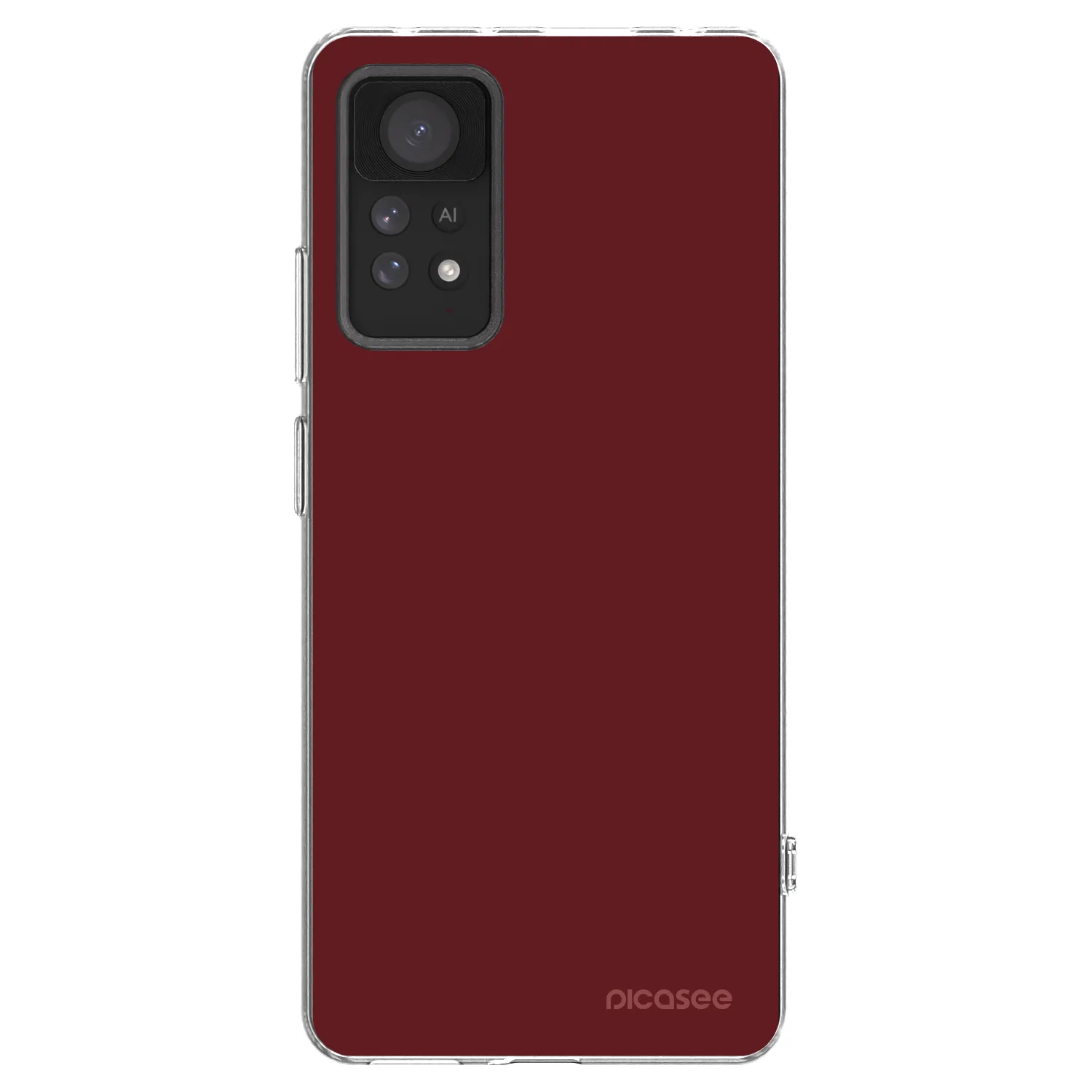 Picasee husă transparentă din silicon pentru Xiaomi Redmi Note 11 Pro 5G - Red Bliss