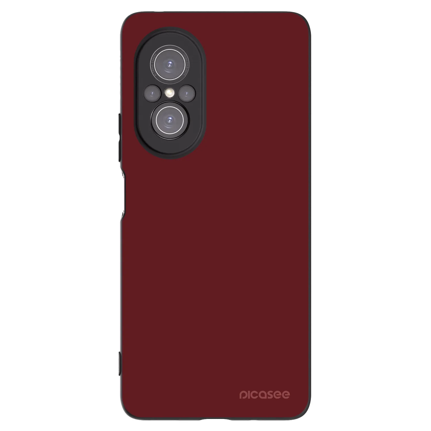 Picasee husă neagră din silicon pentru Huawei Nova 9 SE - Red Bliss