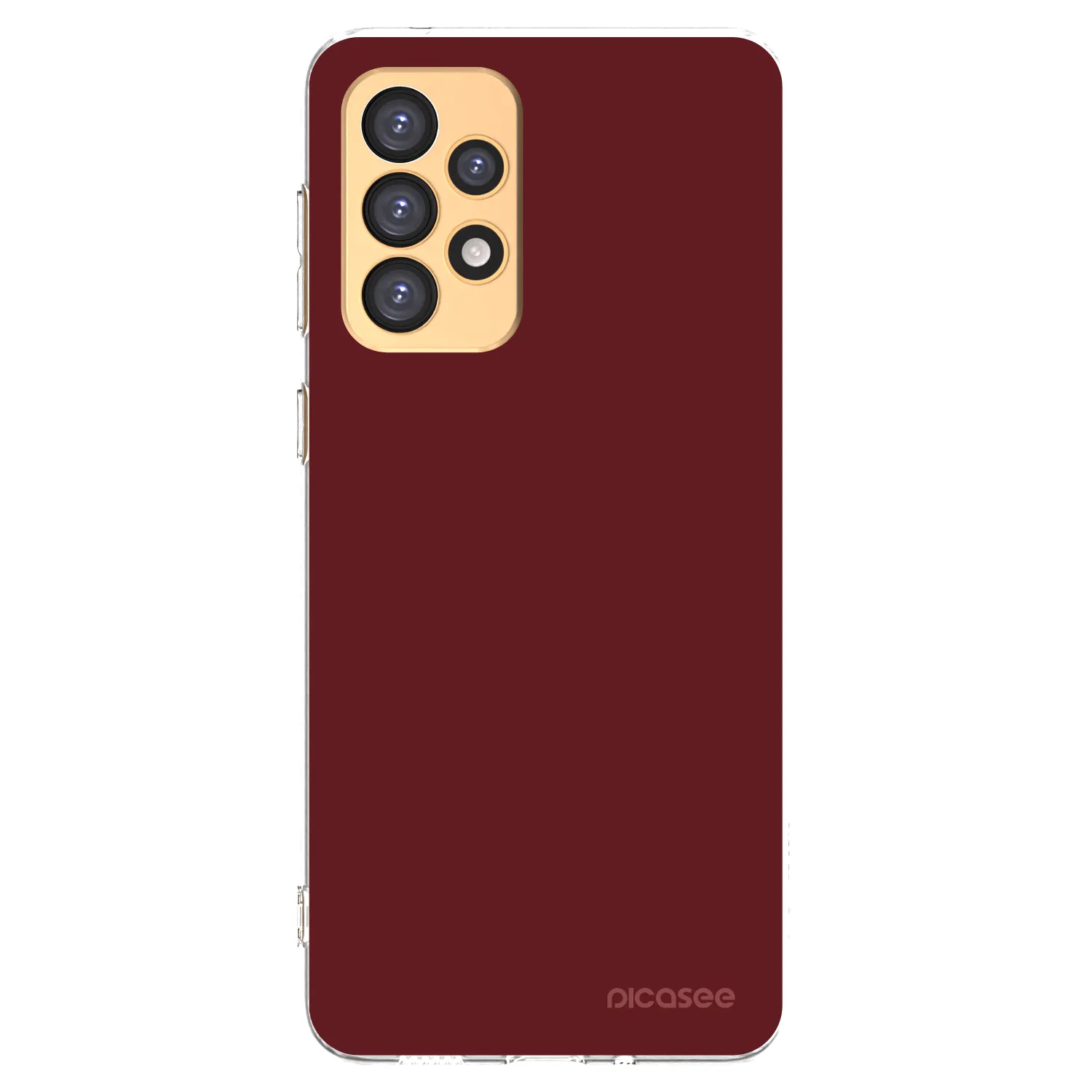 Picasee husă transparentă din silicon pentru Samsung Galaxy A33 5G A336 - Red Bliss