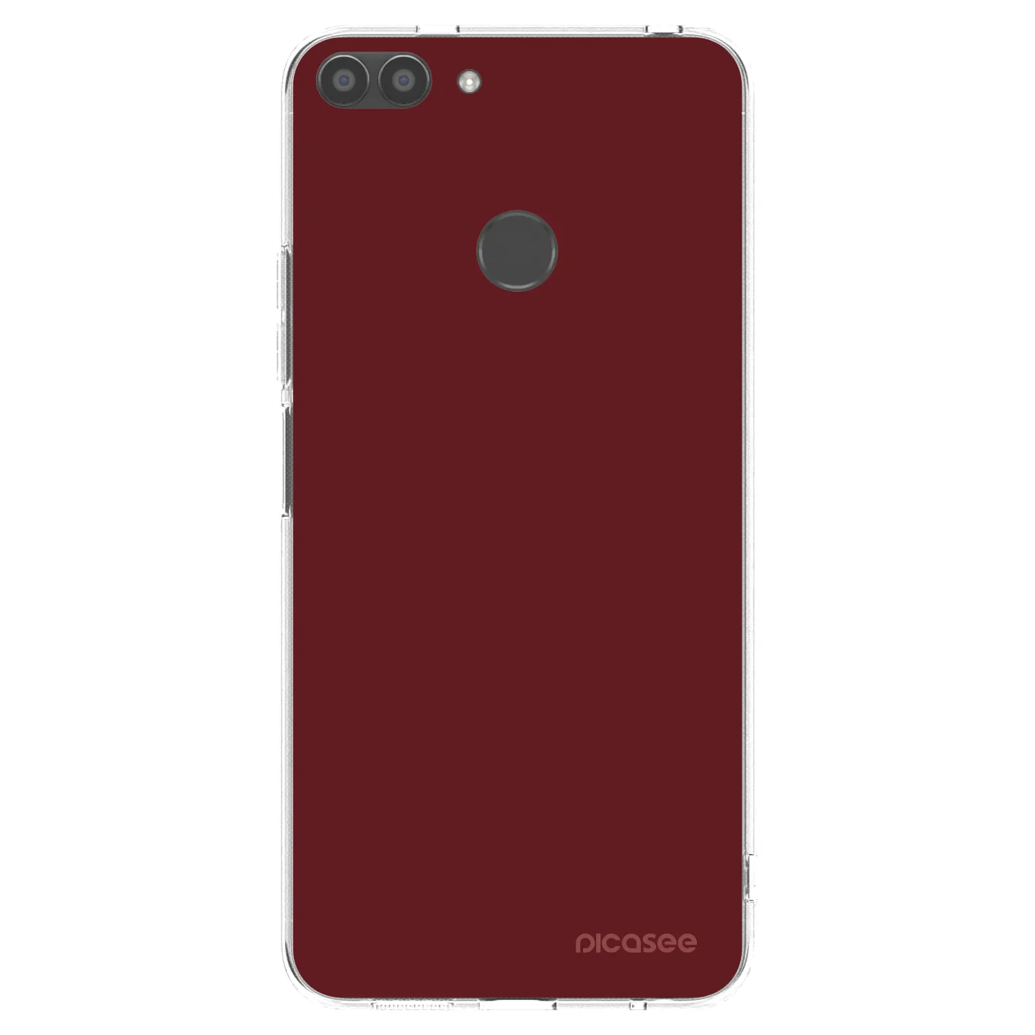 Picasee husă transparentă din silicon pentru Huawei P Smart - Red Bliss