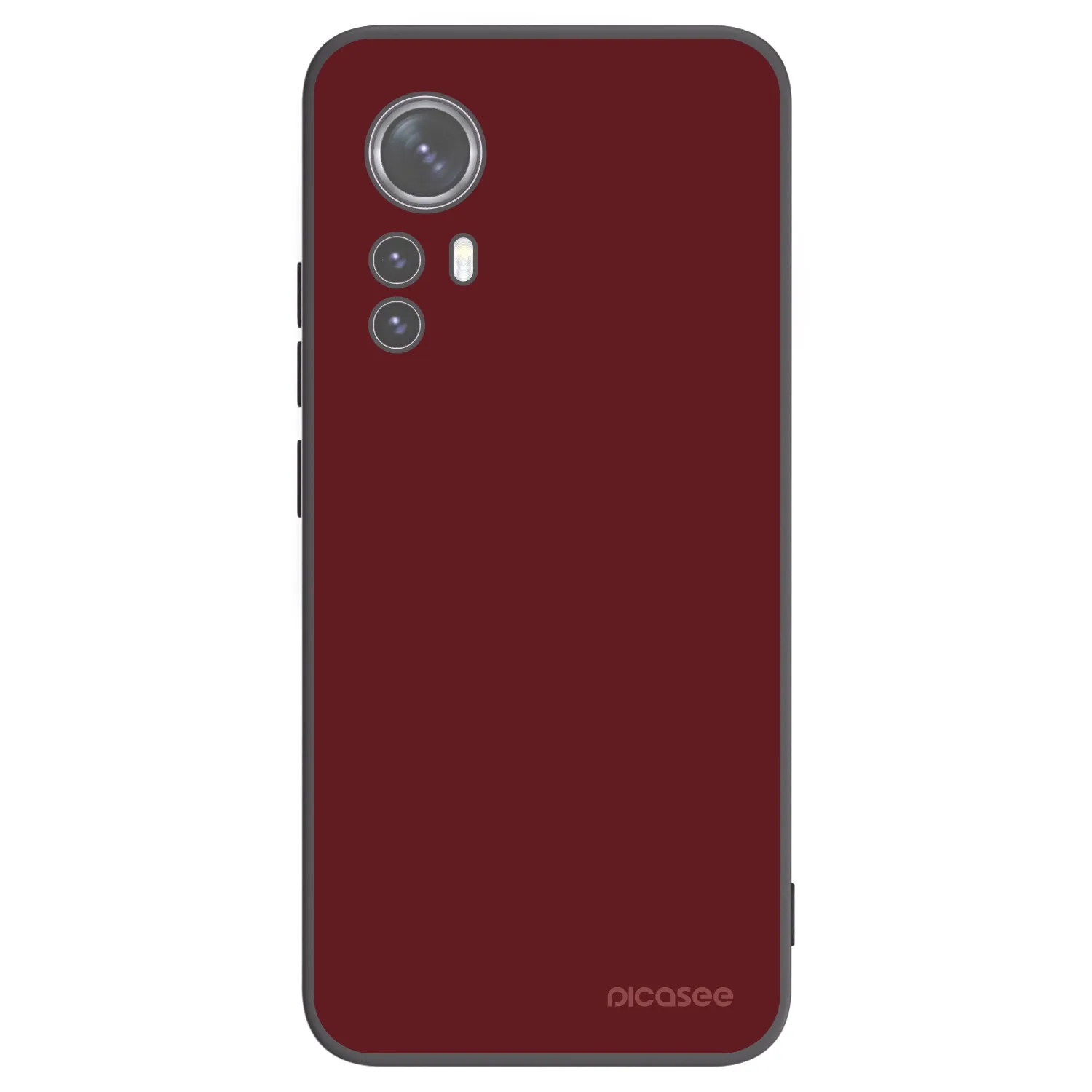 Picasee husă neagră din silicon pentru Xiaomi 12X - Red Bliss