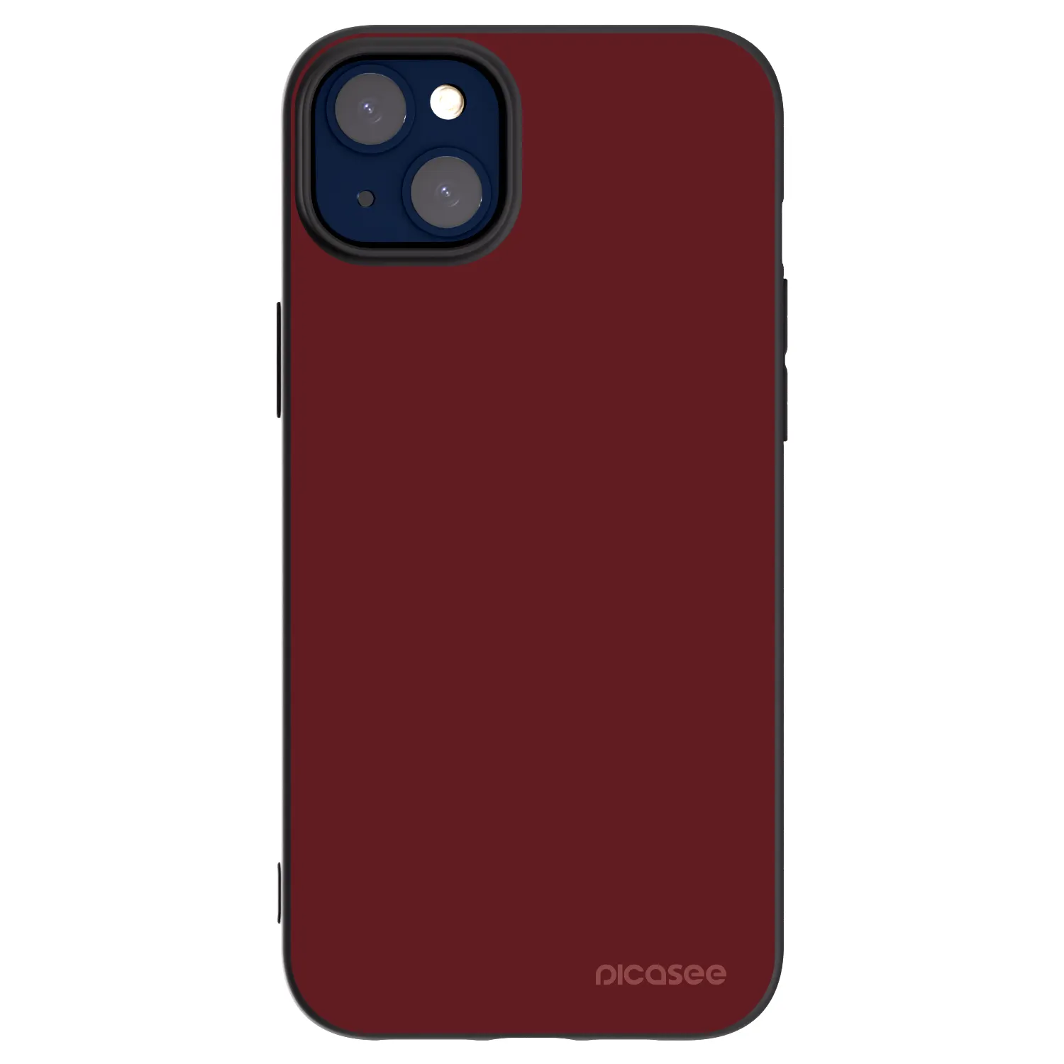 Picasee husă neagră din silicon pentru Apple iPhone 14 Plus - Red Bliss