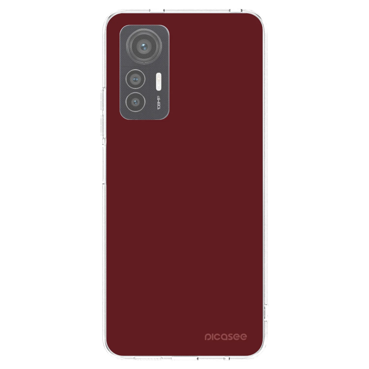 Picasee husă transparentă din silicon pentru Xiaomi 12 Lite - Red Bliss