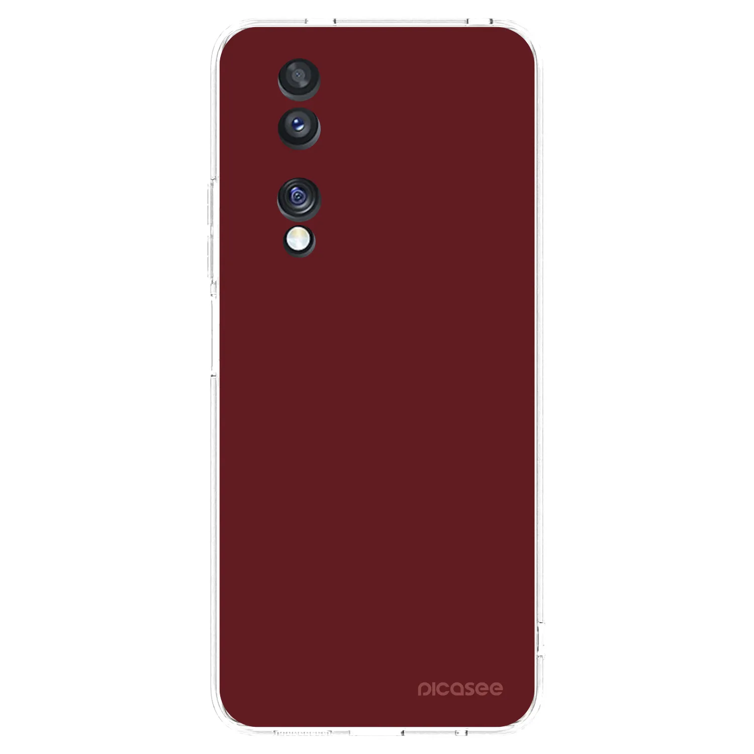 Picasee husă transparentă din silicon pentru Honor 70 - Red Bliss