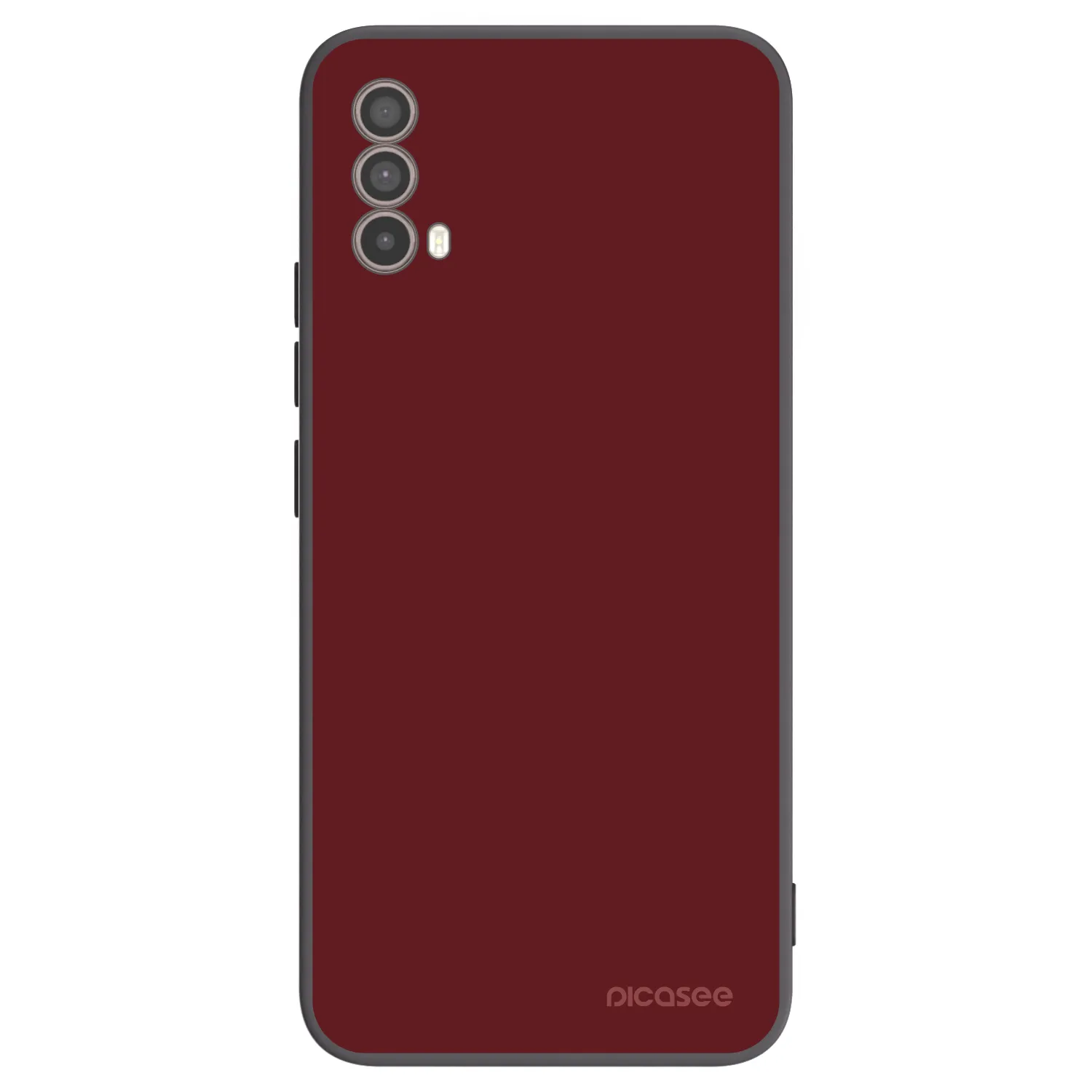 Picasee husă neagră din silicon pentru Motorola Moto E40 - Red Bliss