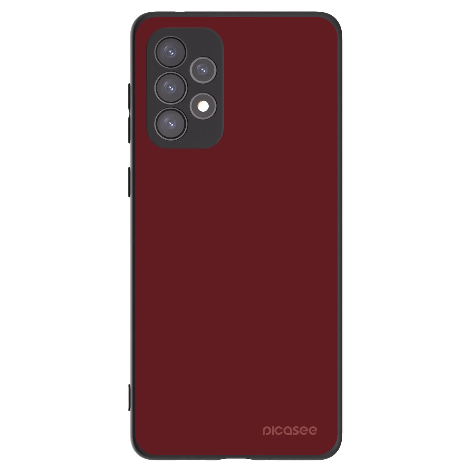 Picasee husă neagră din silicon pentru Samsung Galaxy A73 5G - Red Bliss