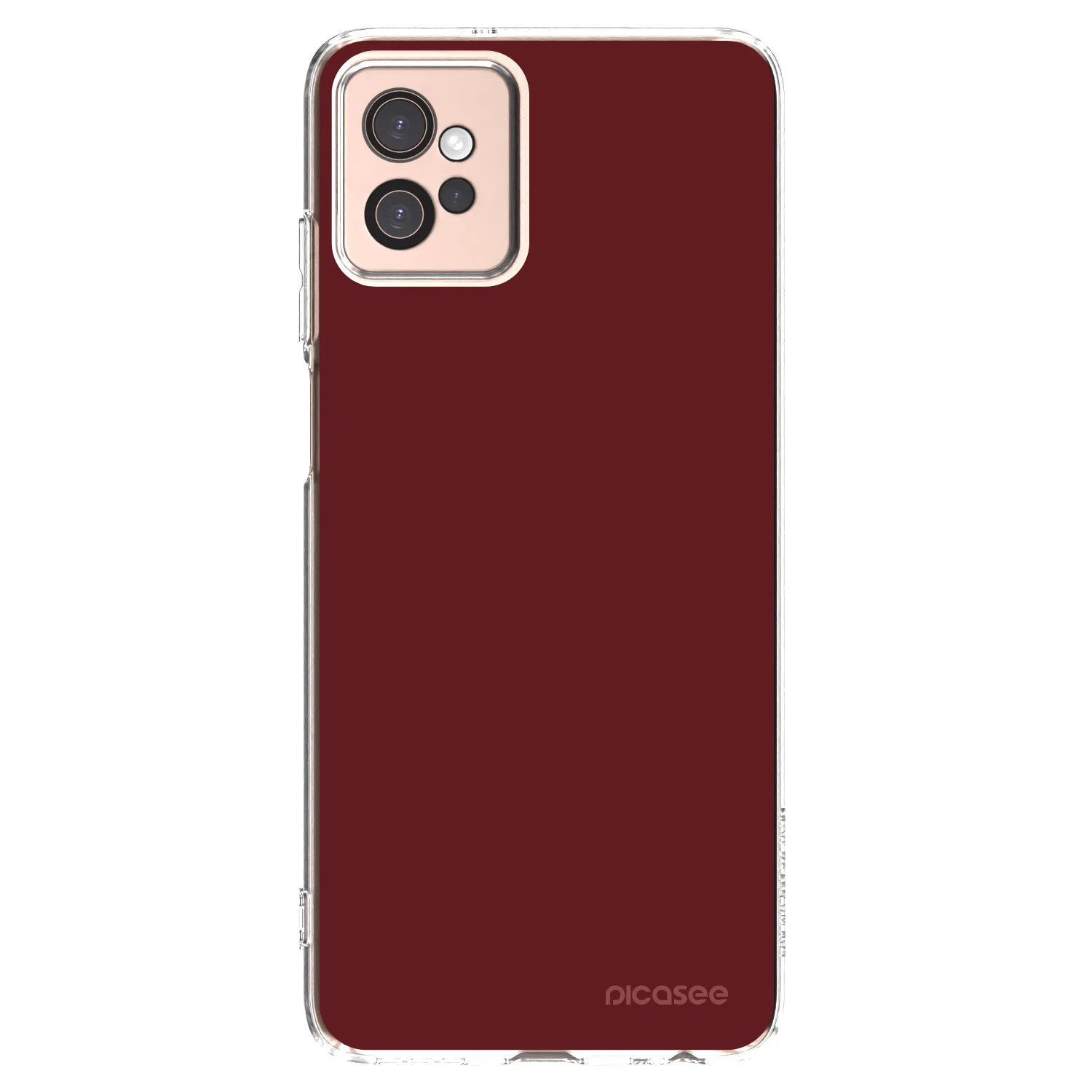 Picasee husă transparentă din silicon pentru Motorola Moto G32 - Red Bliss