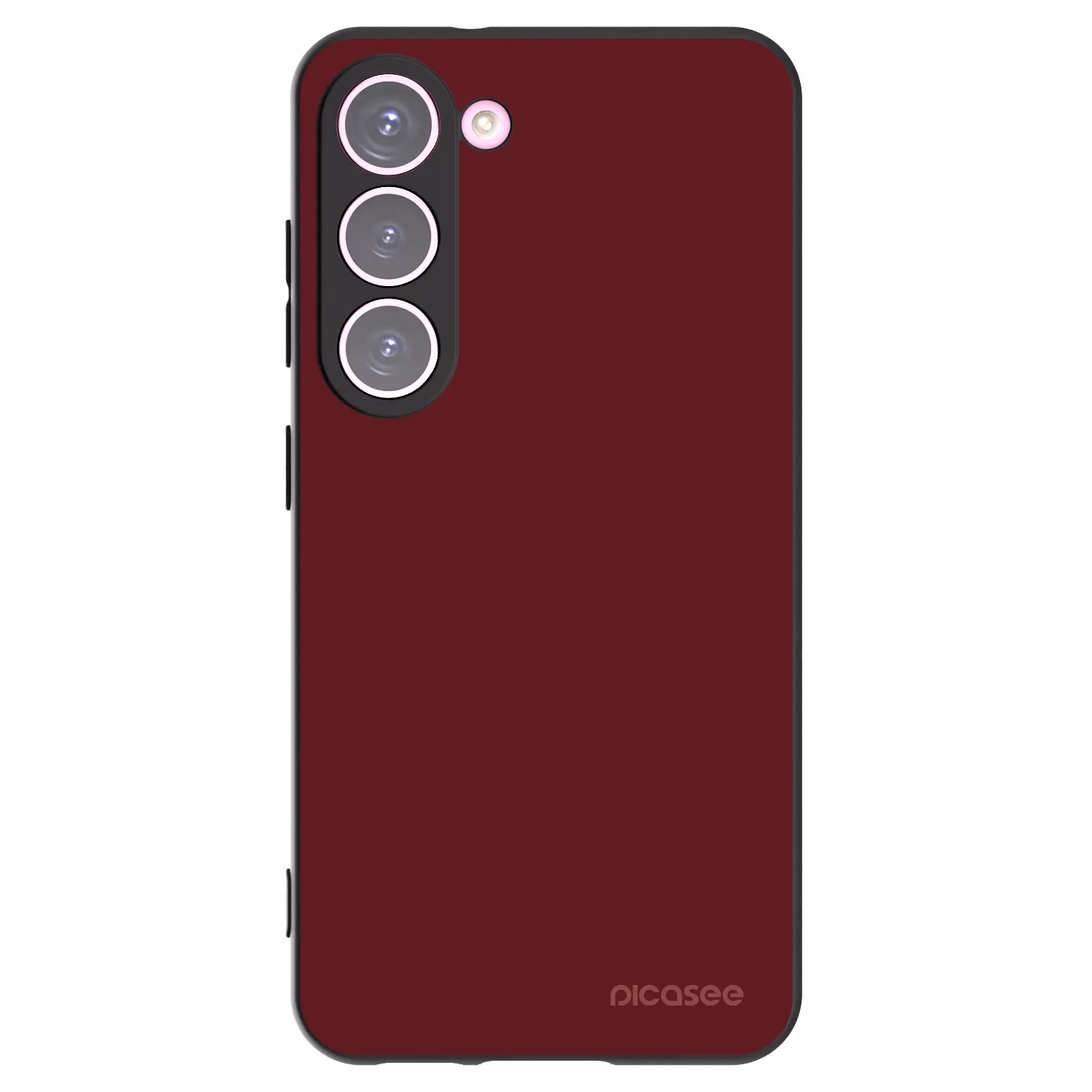 Picasee husă neagră din silicon pentru Samsung Galaxy S23 5G - Red Bliss