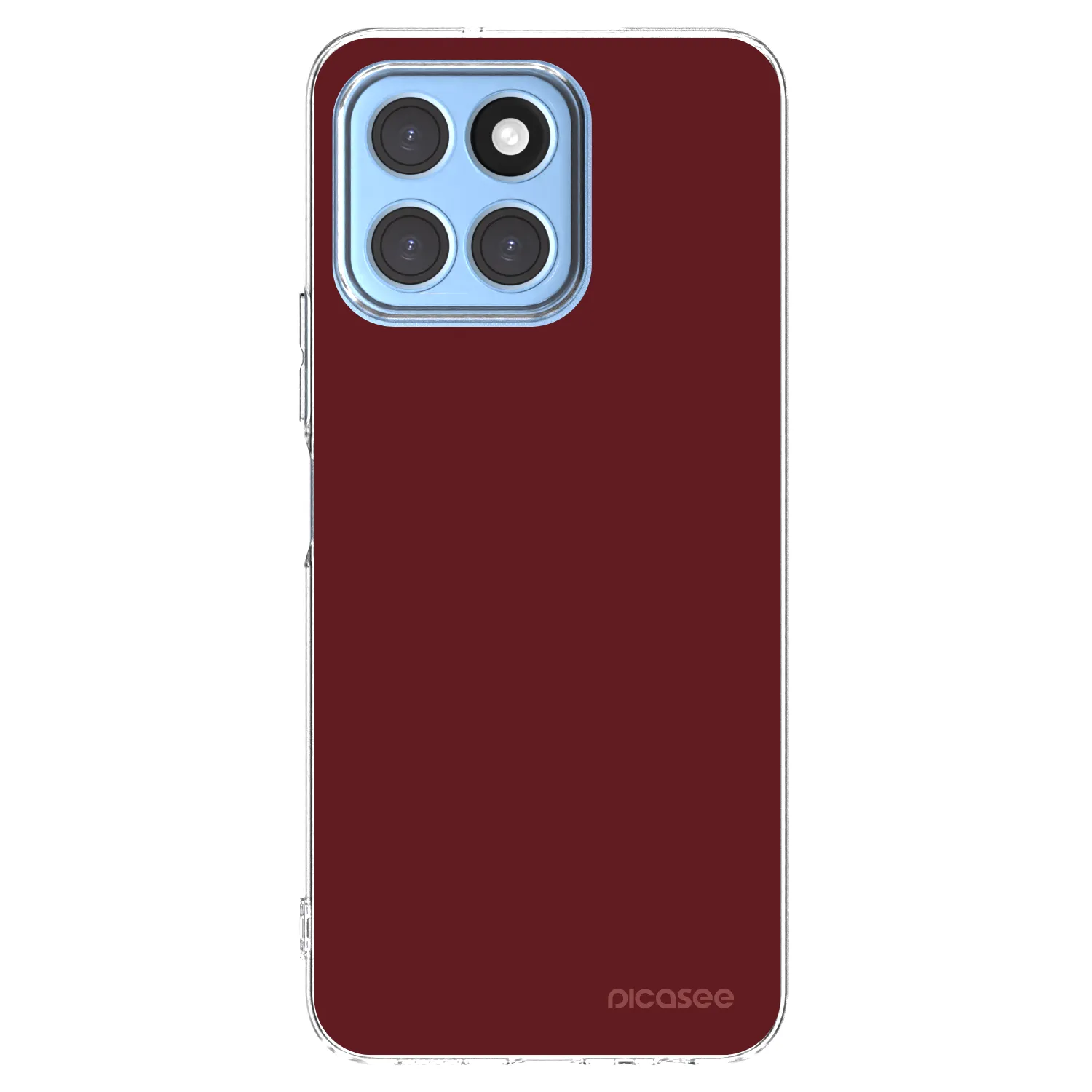 Picasee husă transparentă din silicon pentru Honor X6 - Red Bliss