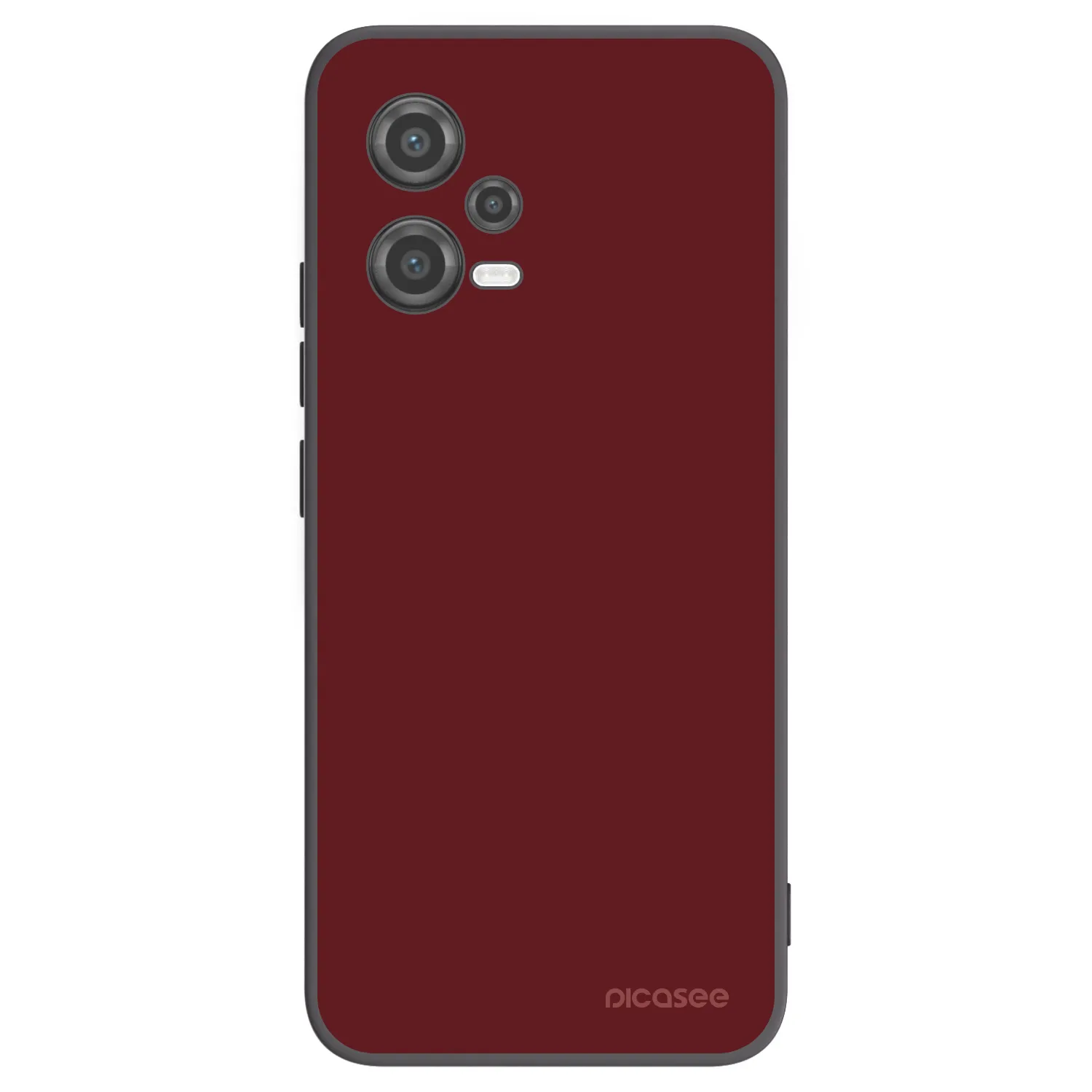 Picasee husă neagră din silicon pentru Xiaomi Poco X5 - Red Bliss
