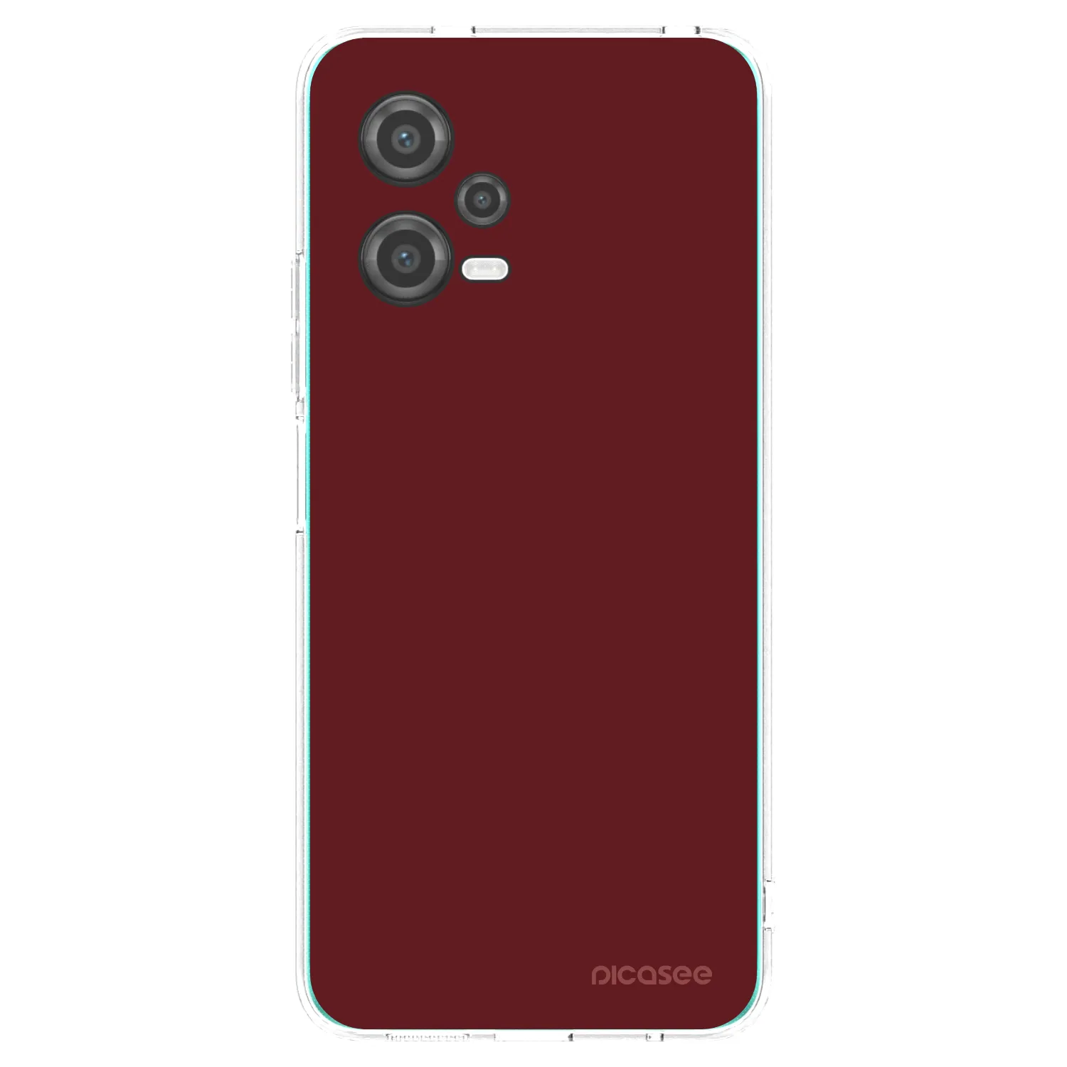 Picasee husă transparentă din silicon pentru Xiaomi Poco X5 - Red Bliss