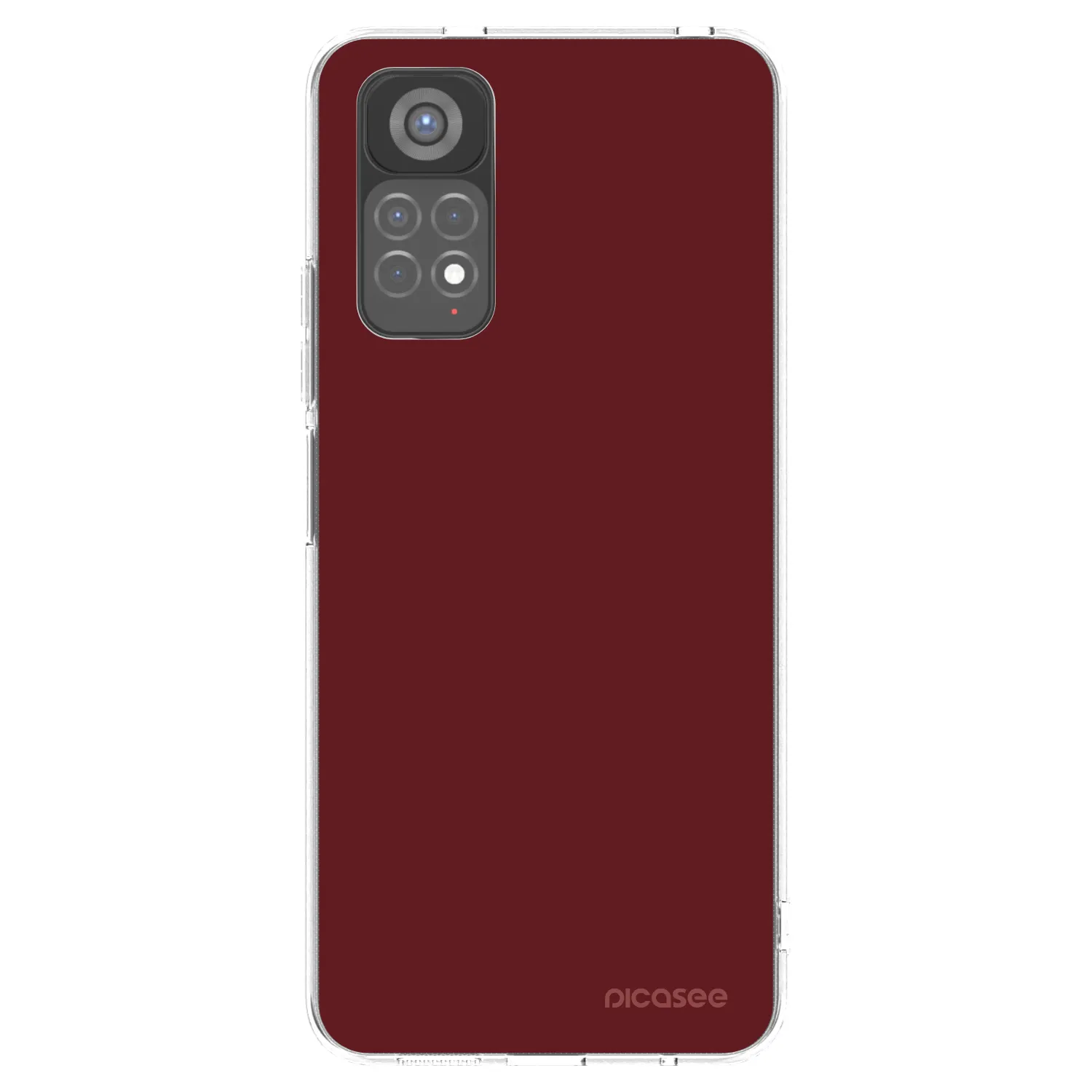 Picasee husă transparentă din silicon pentru Xiaomi Redmi Note 11S 5G - Red Bliss