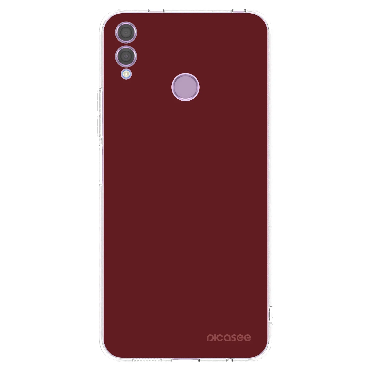 Picasee husă transparentă din silicon pentru Honor 8X - Red Bliss