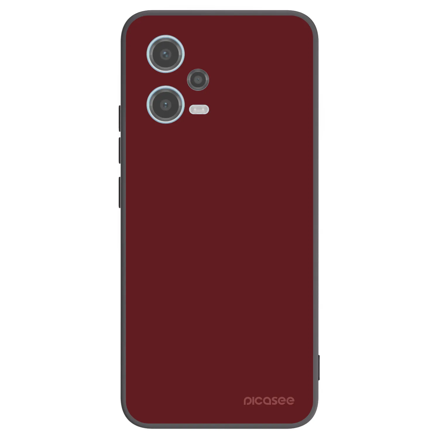 Picasee husă neagră din silicon pentru Xiaomi Redmi Note 12 5G - Red Bliss