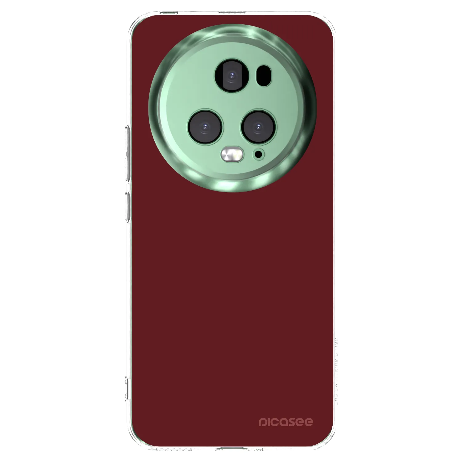 Picasee husă transparentă din silicon pentru Honor Magic5 Pro - Red Bliss