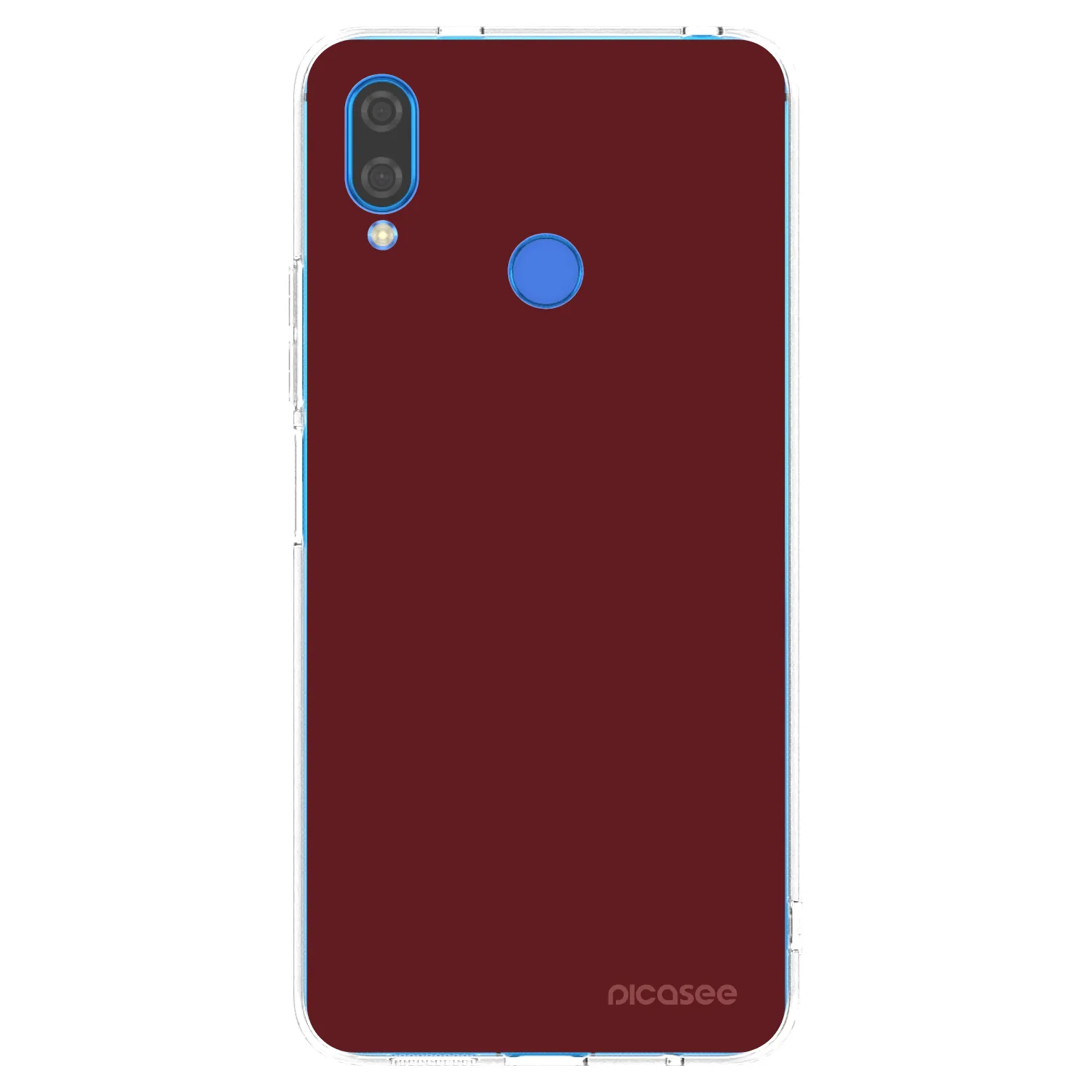 Picasee husă transparentă din silicon pentru Huawei Nova 3 - Red Bliss