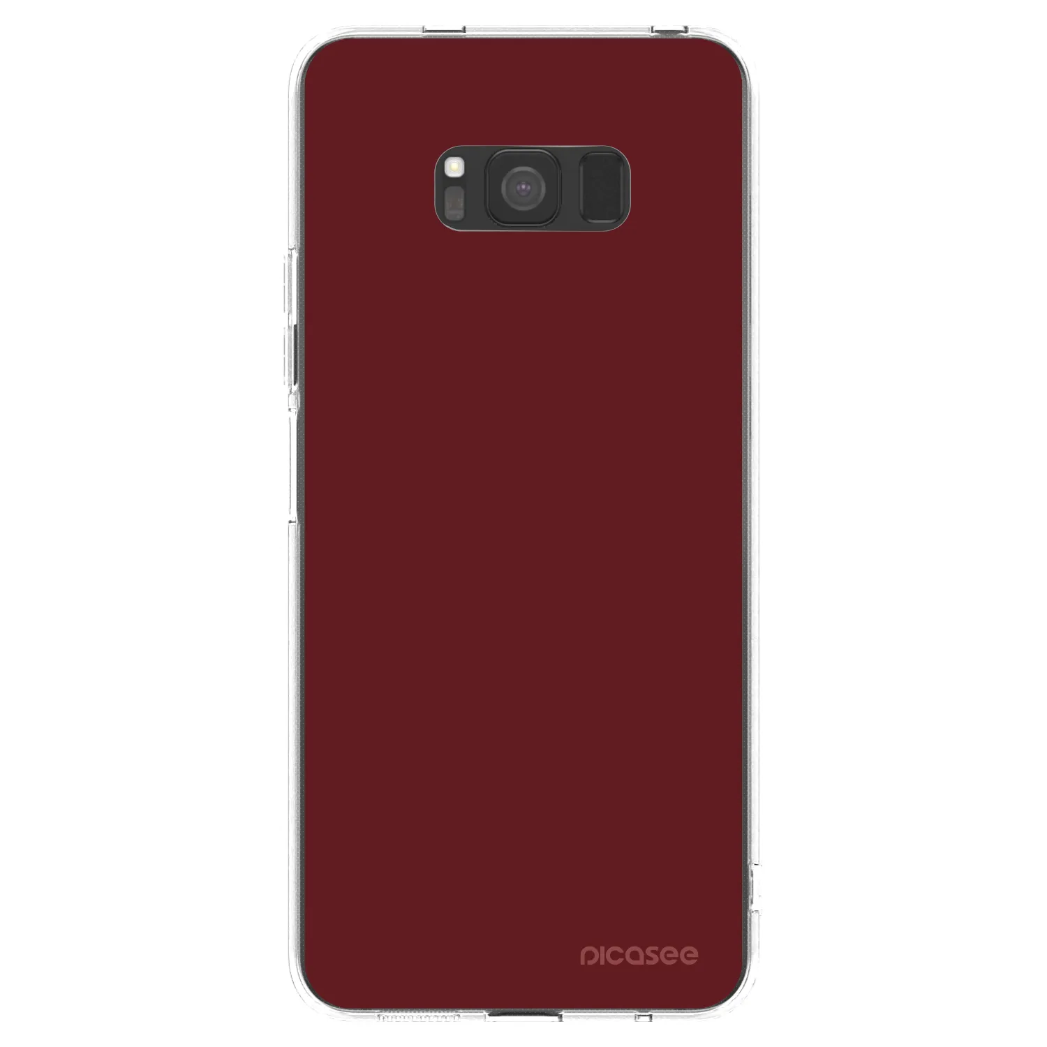 Picasee husă transparentă din silicon pentru Samsung Galaxy S8 G950F - Red Bliss