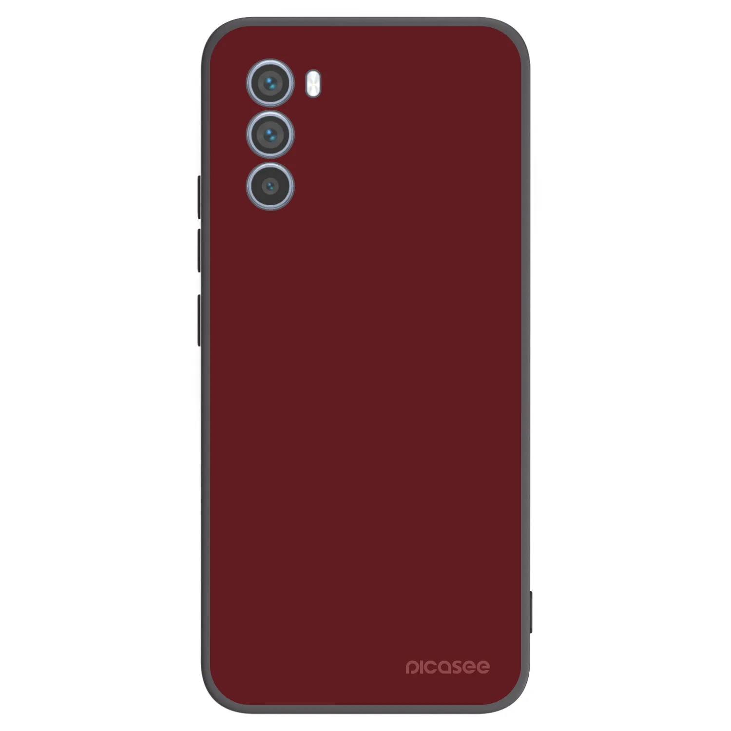 Picasee husă neagră din silicon pentru Motorola Moto G62 - Red Bliss